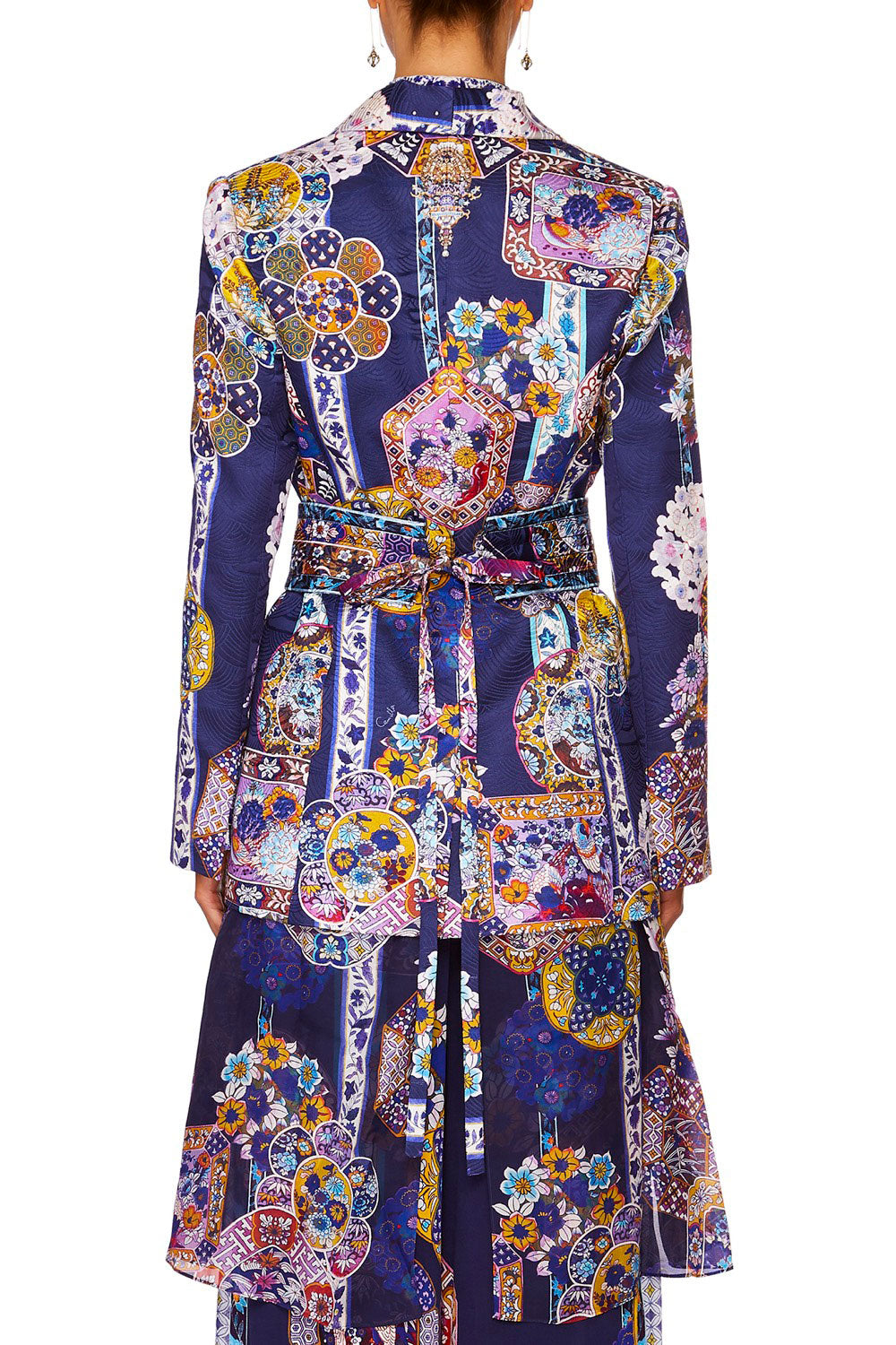 CAMILLA STAR GAZER BLAZER WCHIFFON CONTRAST