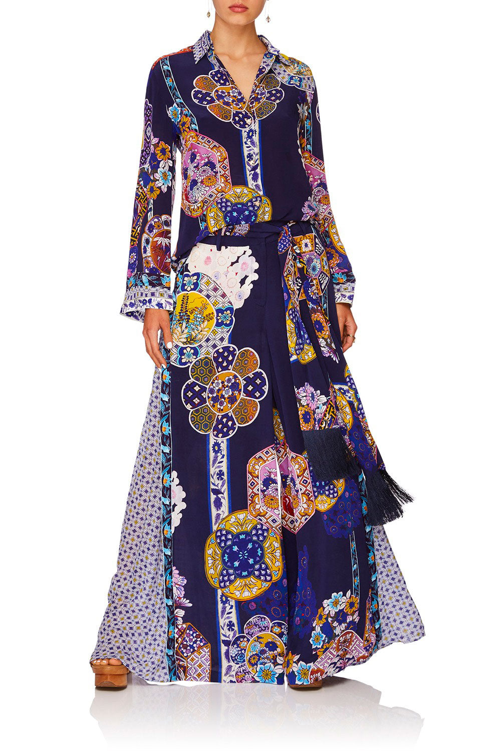 CAMILLA STAR GAZER HIGH WAISTED TROUSER WGODET