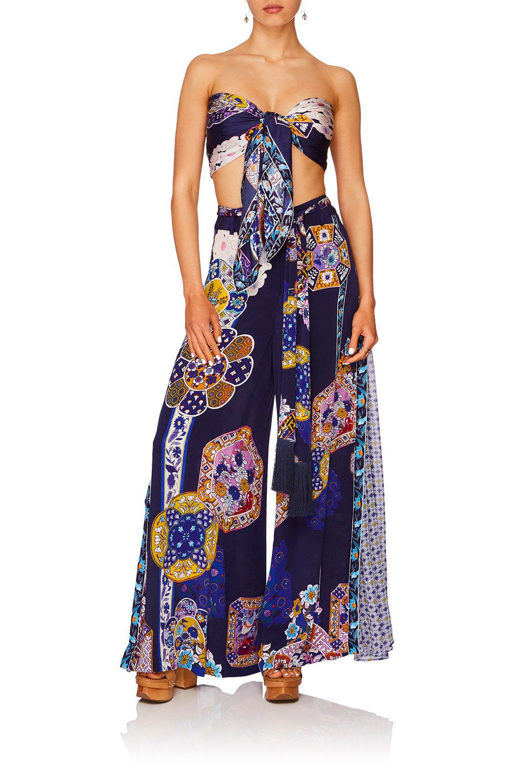 CAMILLA STAR GAZER HIGH WAISTED TROUSER WGODET