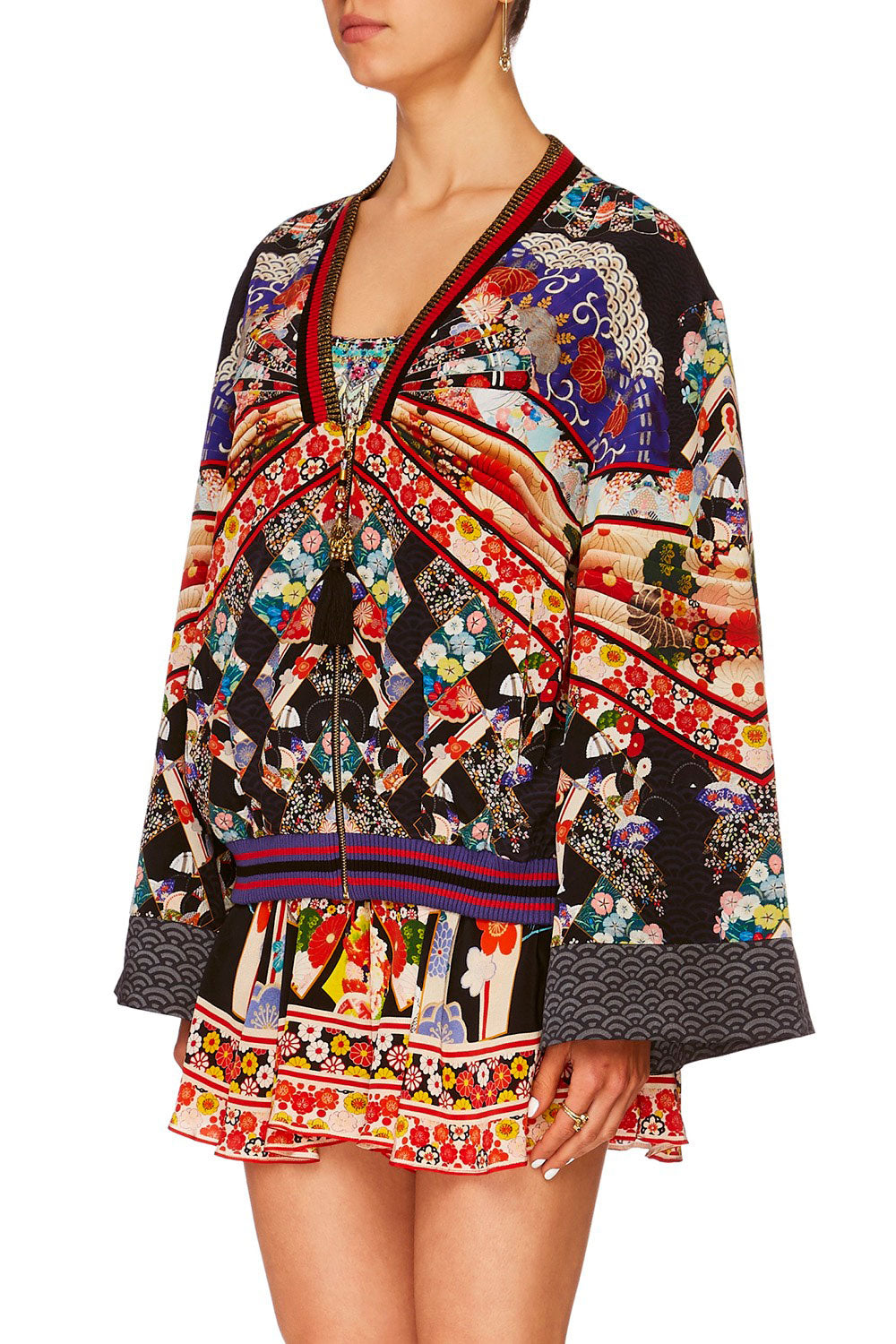 CAMILLA STAR GIRL WIDE SLEEVE BOMBER