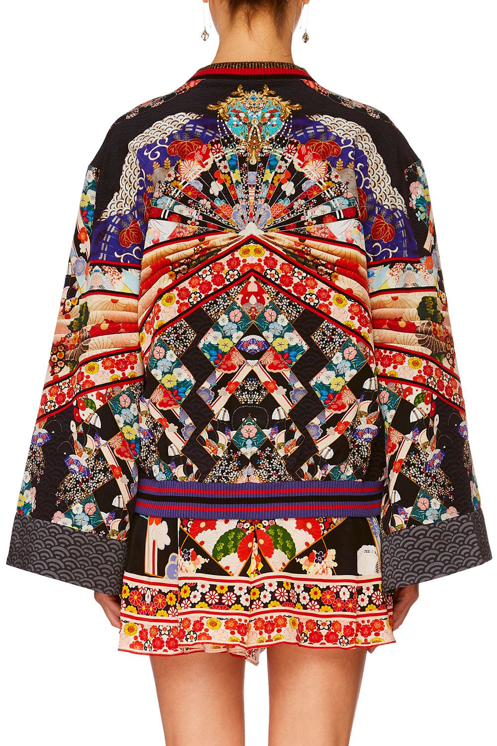 CAMILLA STAR GIRL WIDE SLEEVE BOMBER