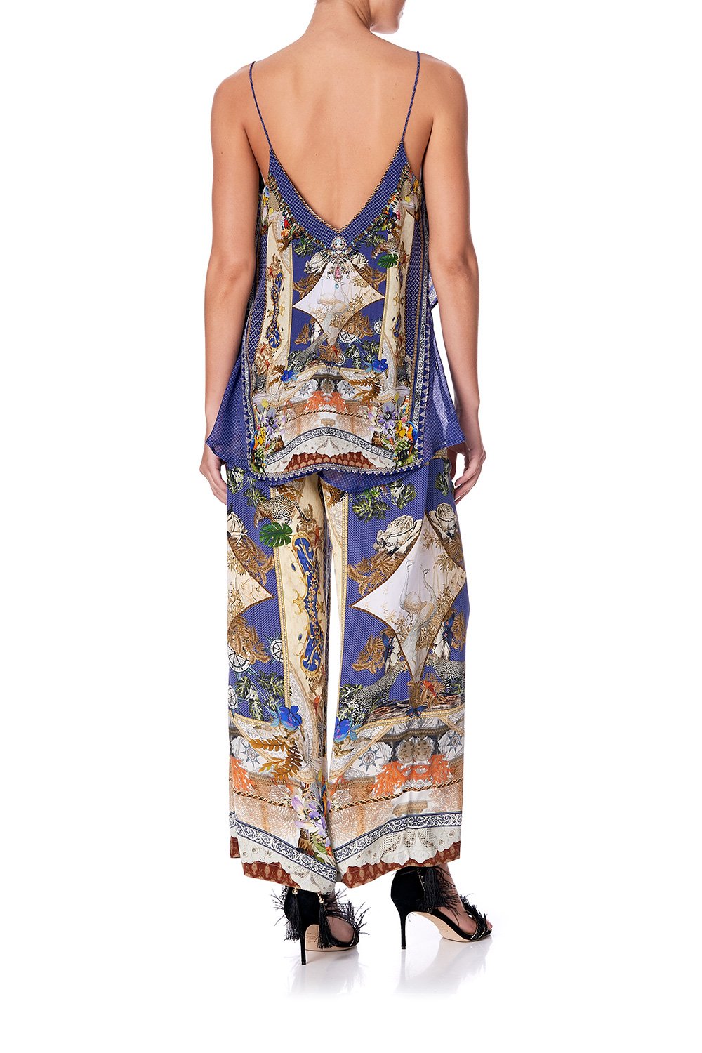 MULTILAYER V NECK TOP MUSE NOVELS