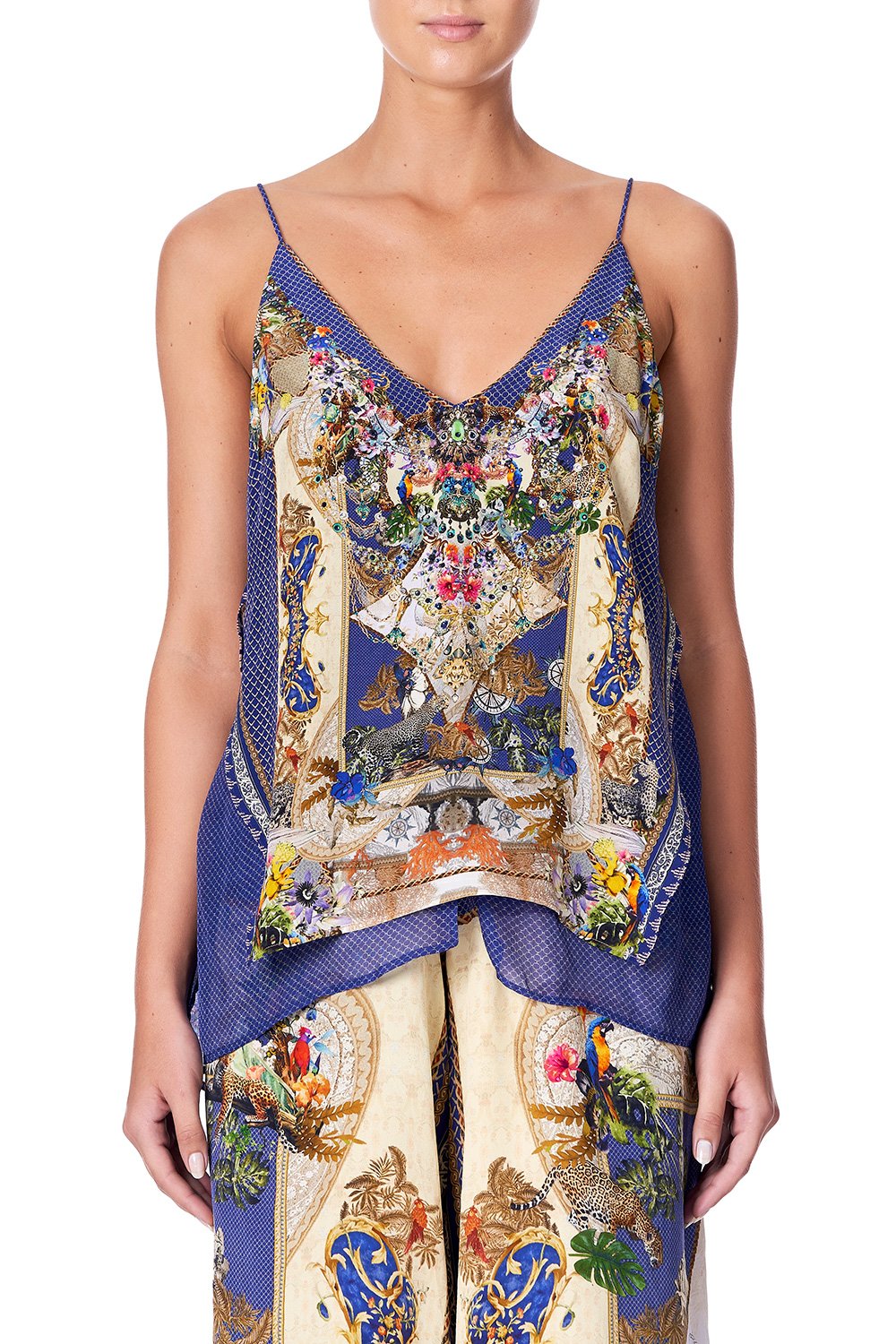 MULTILAYER V NECK TOP MUSE NOVELS