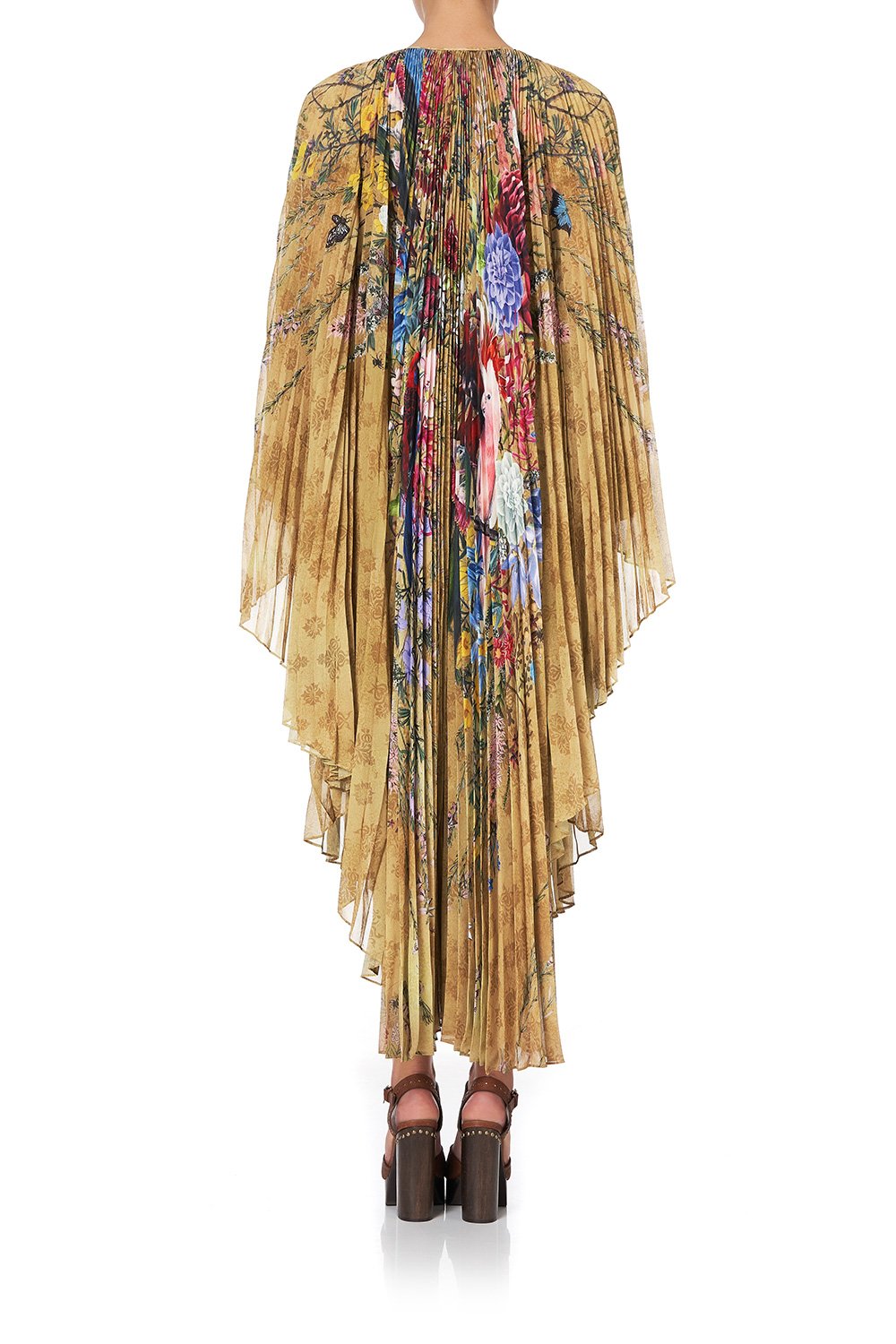 SUNRAY PLEATED SHORT KAFTAN WONDERING WARATAH