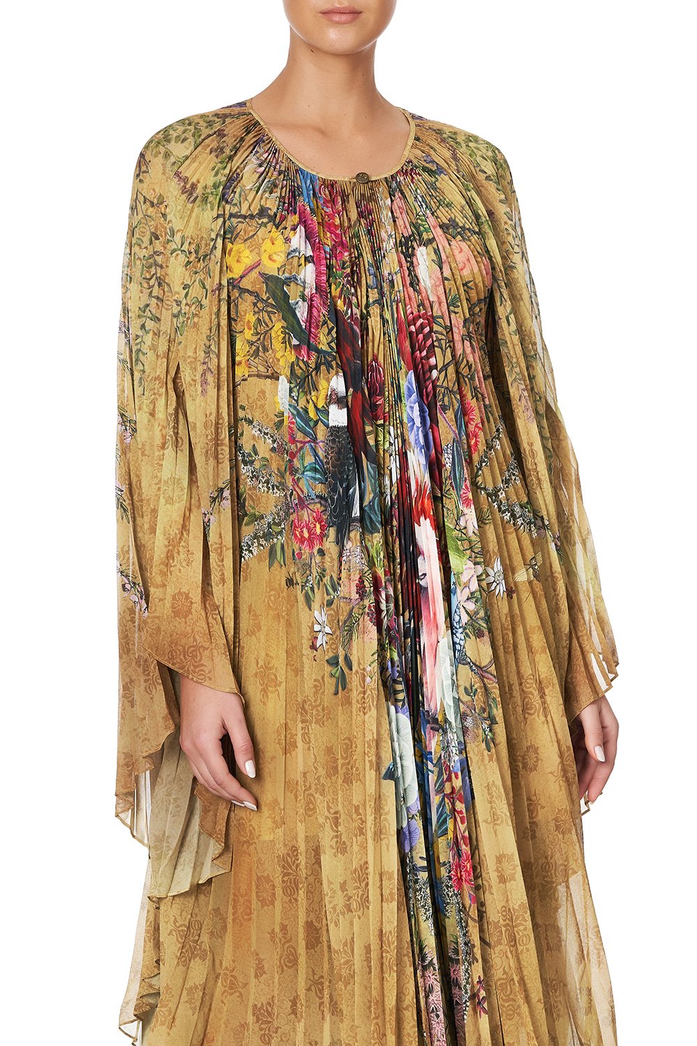 SUNRAY PLEATED KAFTAN AMONG THE GUMTREES