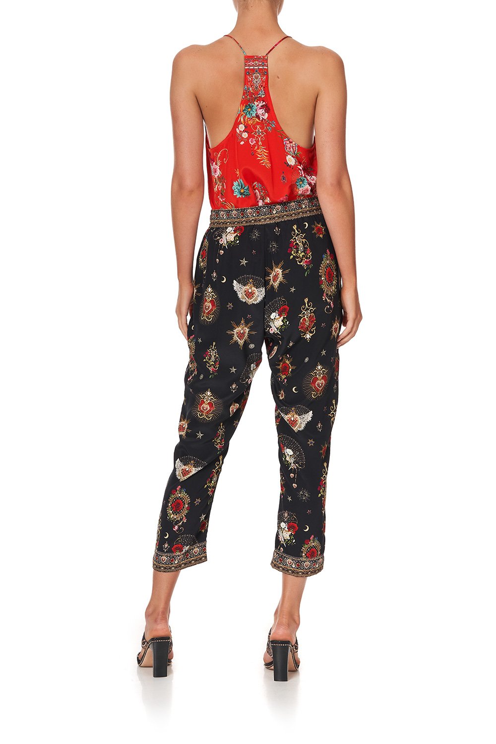 T BACK SHOESTRING TOP CAMEOS CAN CAN