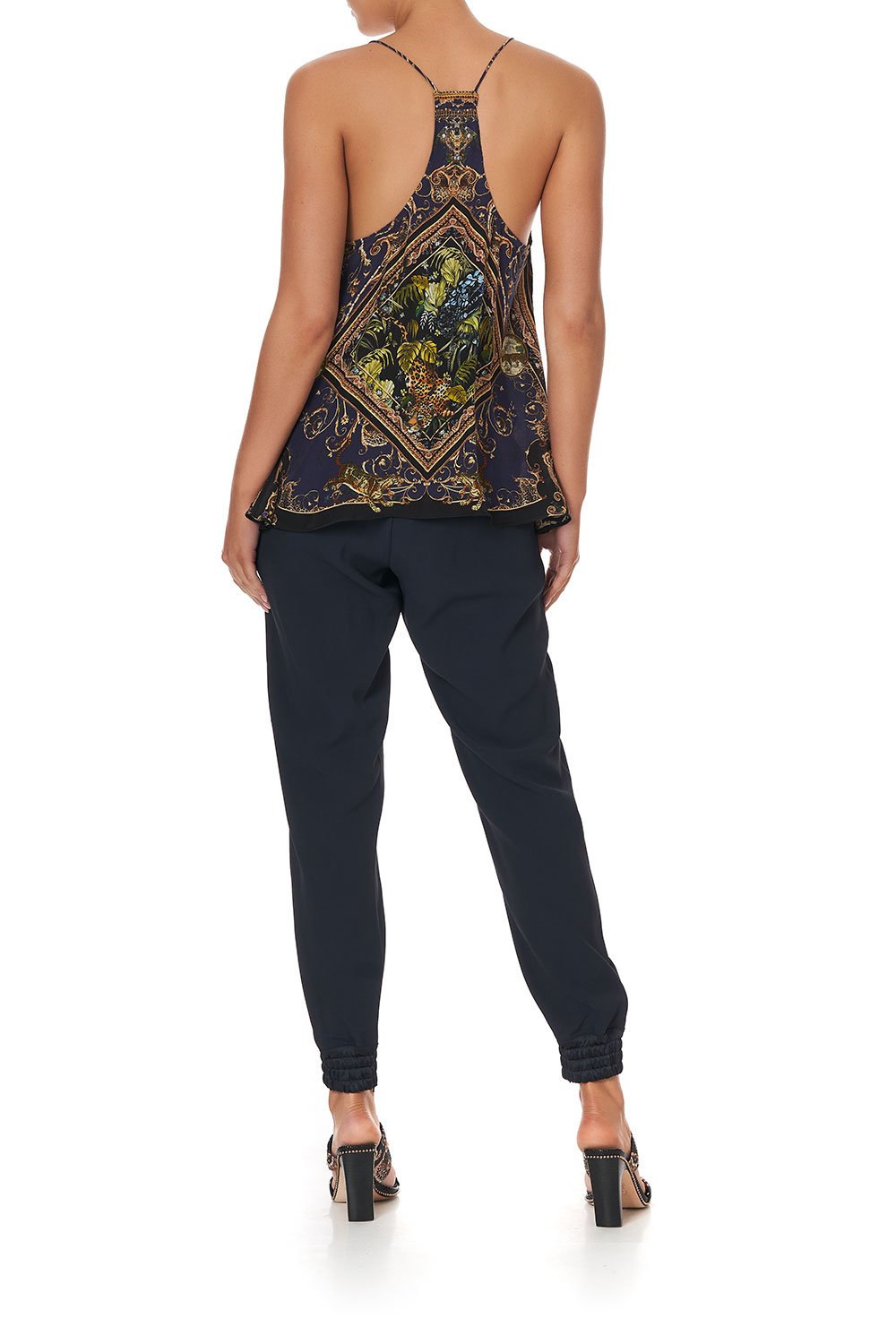 T BACK SHOESTRING TOP SEVEN DAY WEEKEND