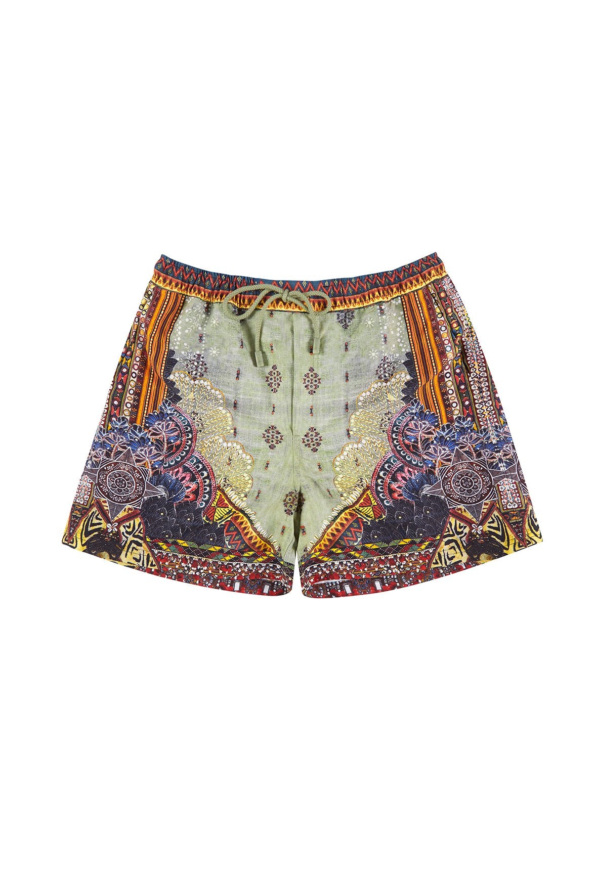 THE CARAVAN MENS ELASTIC WAIST BOARDSHORT