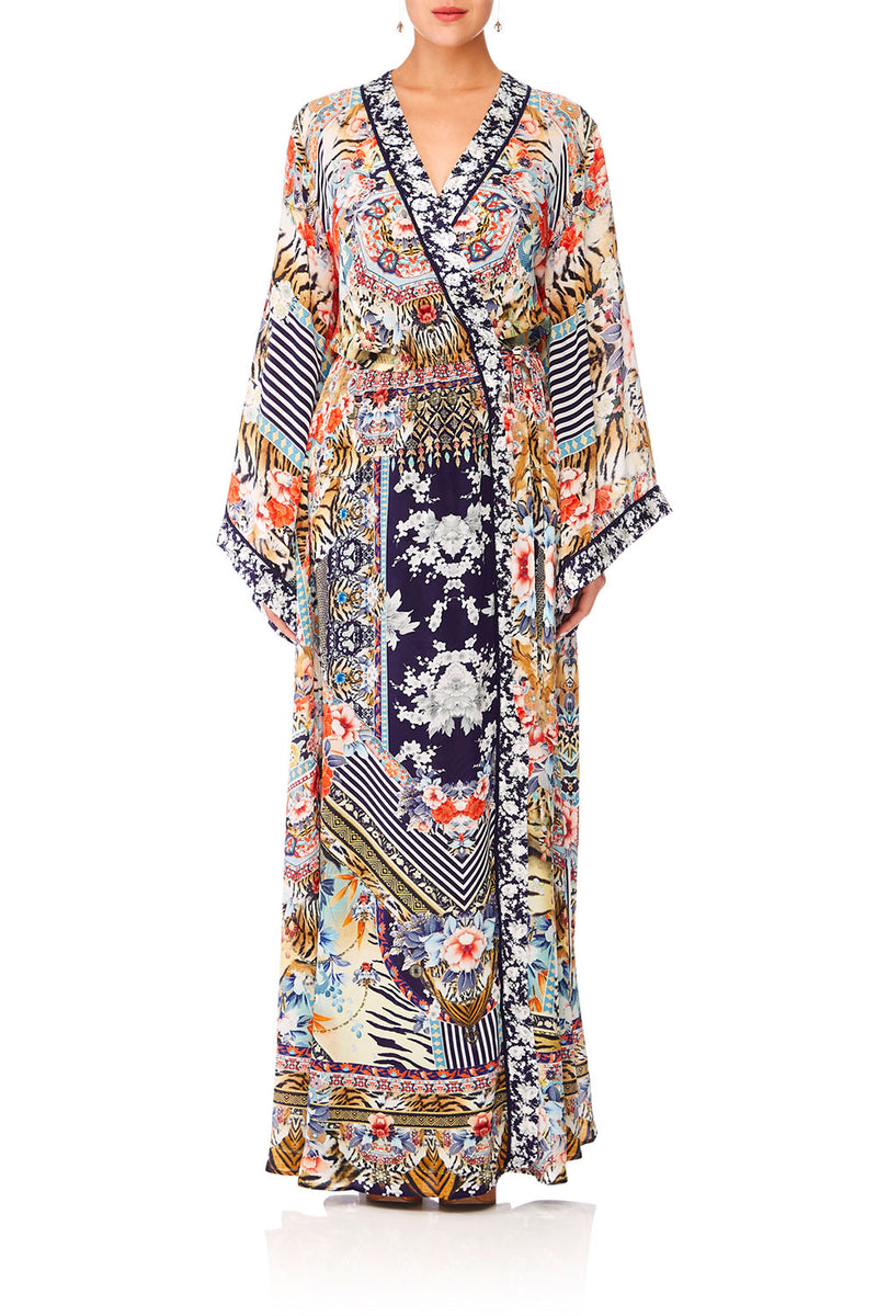 KIMONO WRAP DRESS THE LONELY WILD – CAMILLA