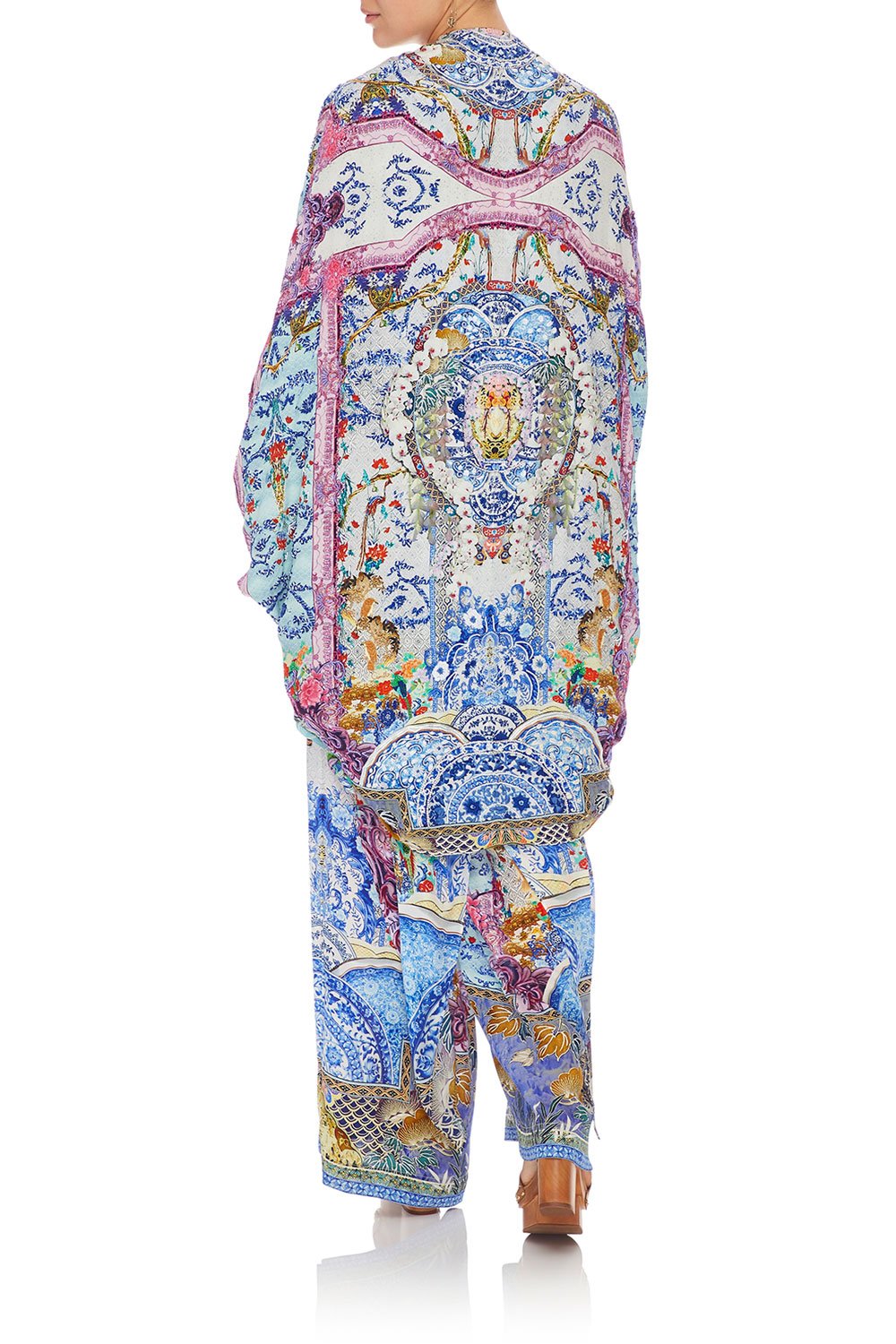 CAMILLA TIE FRONT CAPE GEISHA GATEWAYS