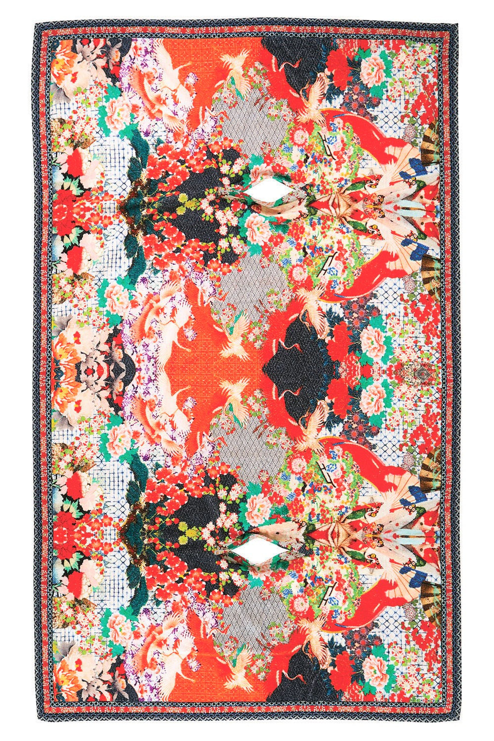 CAMILLA GEISHA GIRL TOWEL PONCHO