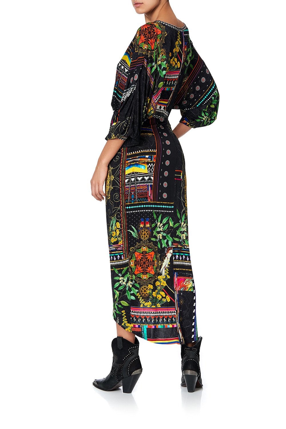 TWIST FRONT DRESS BLACKHEATH BETTY