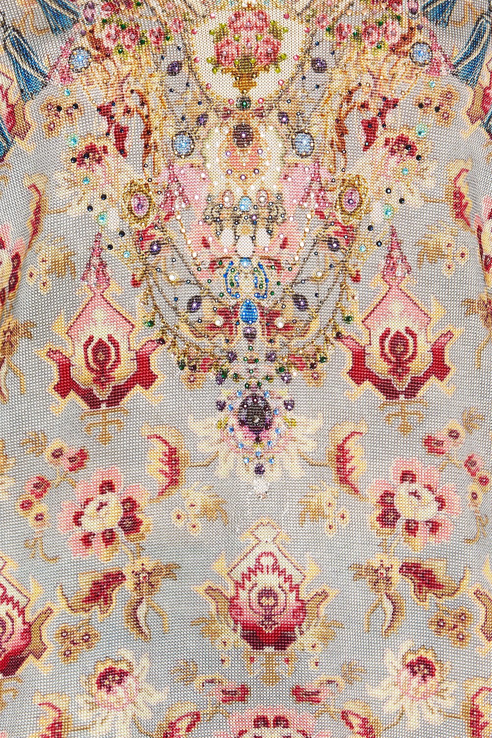 V NECK TUNIC JEANNE QUEEN