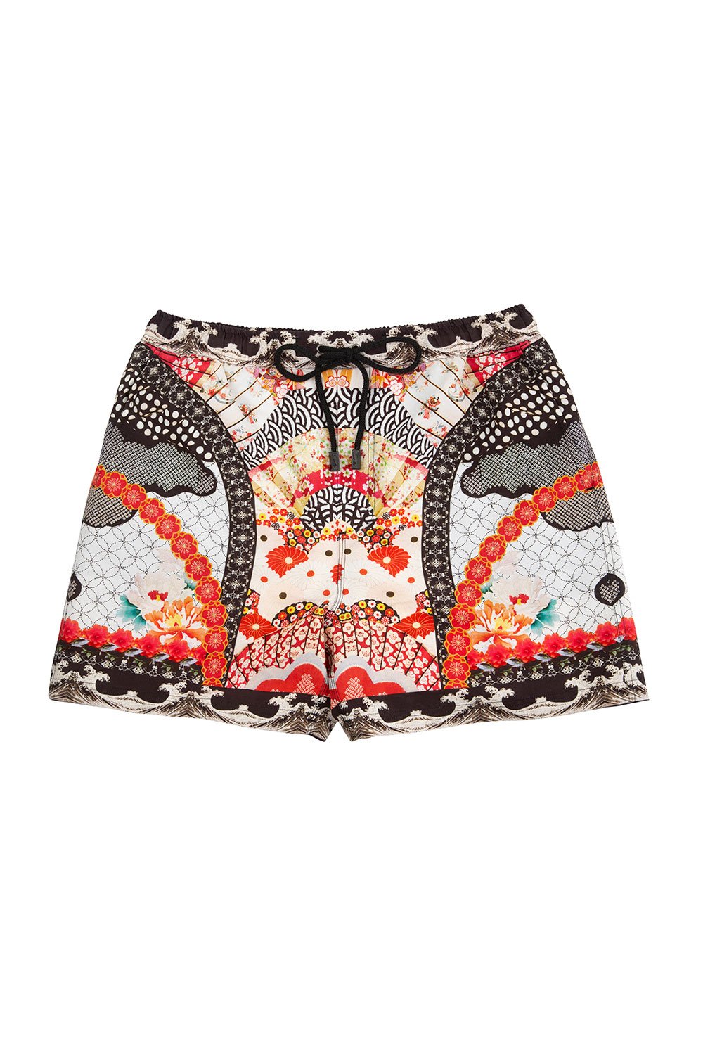 CAMILLA MEN'S ELASTIC WAIST BOARDSHORT VINTAGE VIXEN