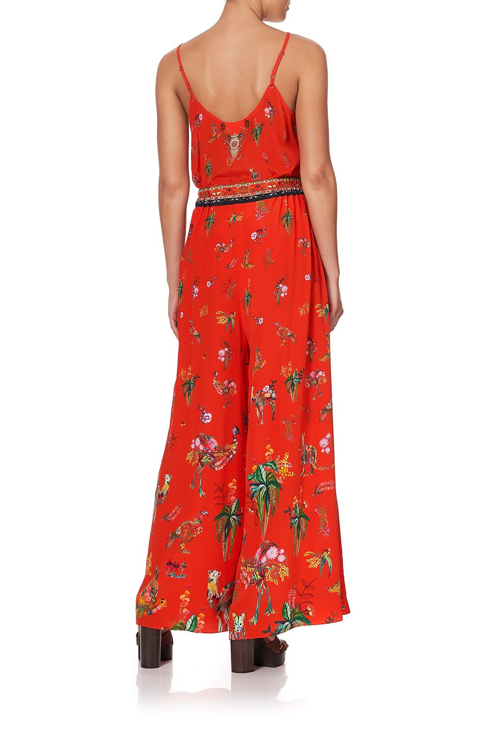 WIDE LEG PANT WITH GATHERED POCKETS CINEMA PARADISO