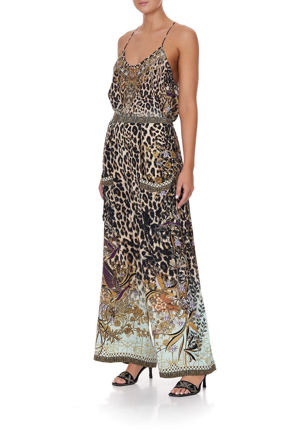 WIDE LEG TROUSER WITH FRONT POCKETS NOMADIC NYMPH