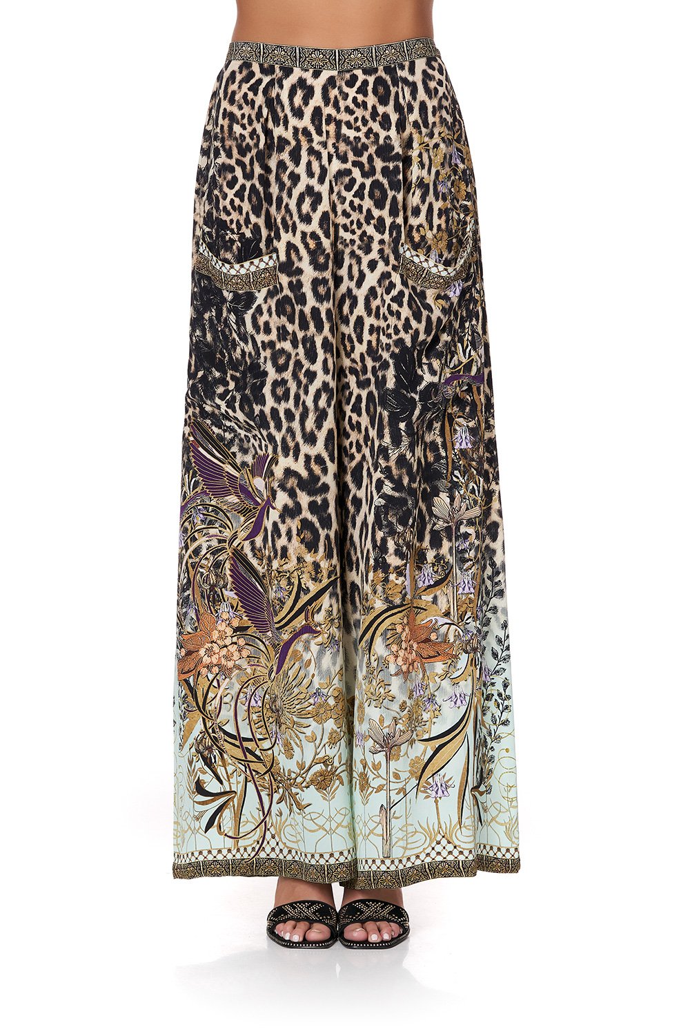 WIDE LEG TROUSER WITH FRONT POCKETS NOMADIC NYMPH