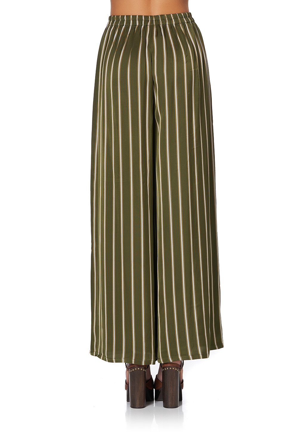 WIDE LEG TROUSER WITH FRONT POCKETS AMONG THE GUMTREES