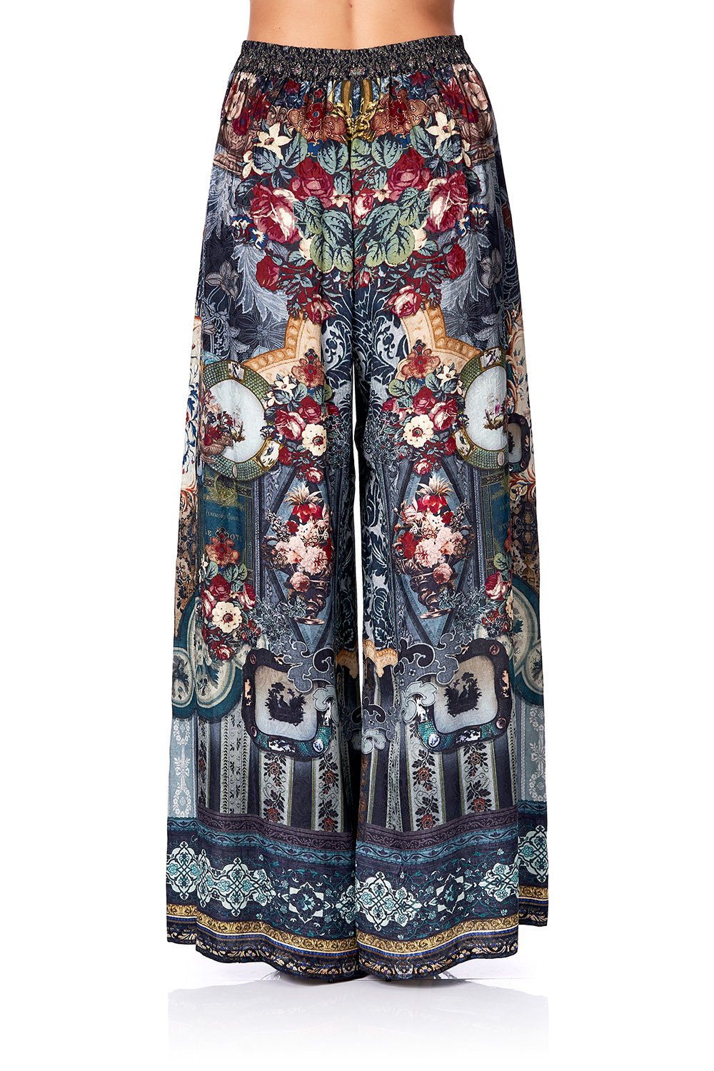 WIDE LEG TROUSER WITH FRONT POCKETS HOTEL BOHEME