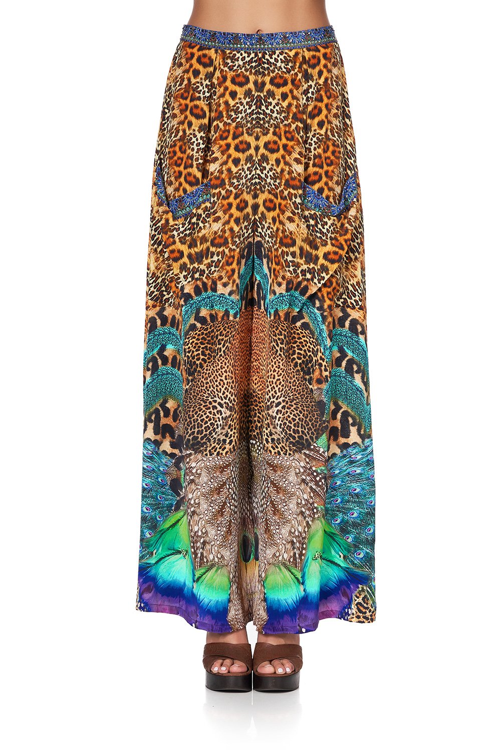 WIDE LEG TROUSER WITH FRONT POCKETS MOTHER XANADU