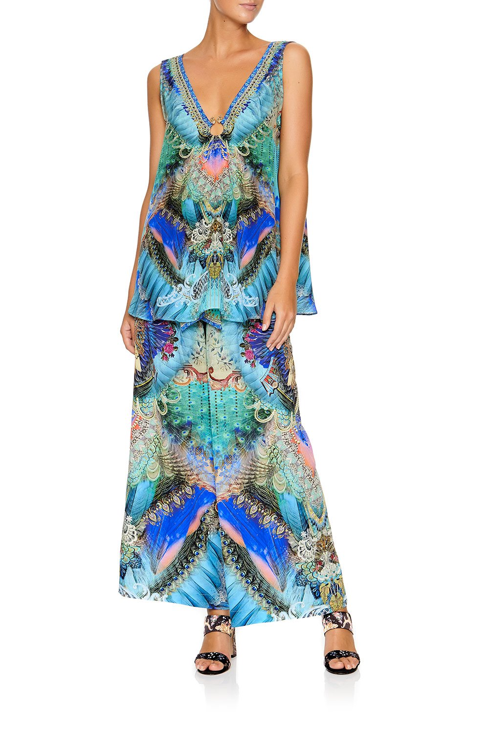 CAMILLA WIDE STRAP U-RING TOP FREEDOM FLIGHT