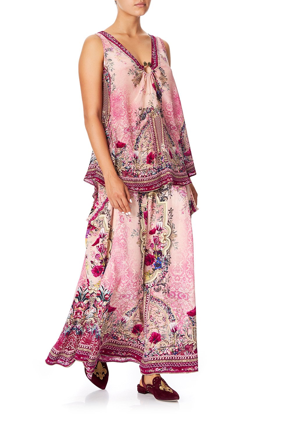 CAMILLA WIDE STRAP U-RING TOP LA BELLE