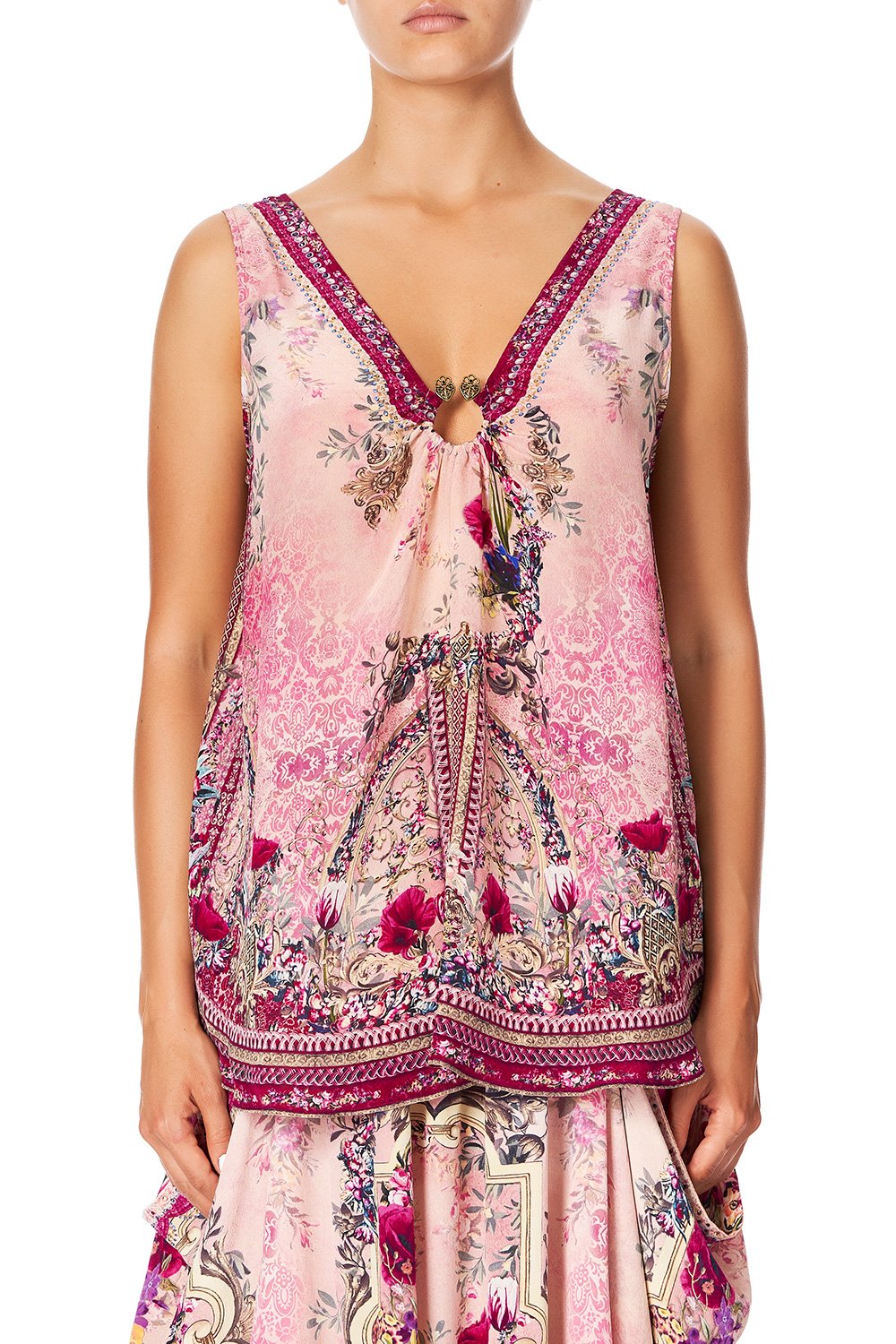 CAMILLA WIDE STRAP U-RING TOP LA BELLE