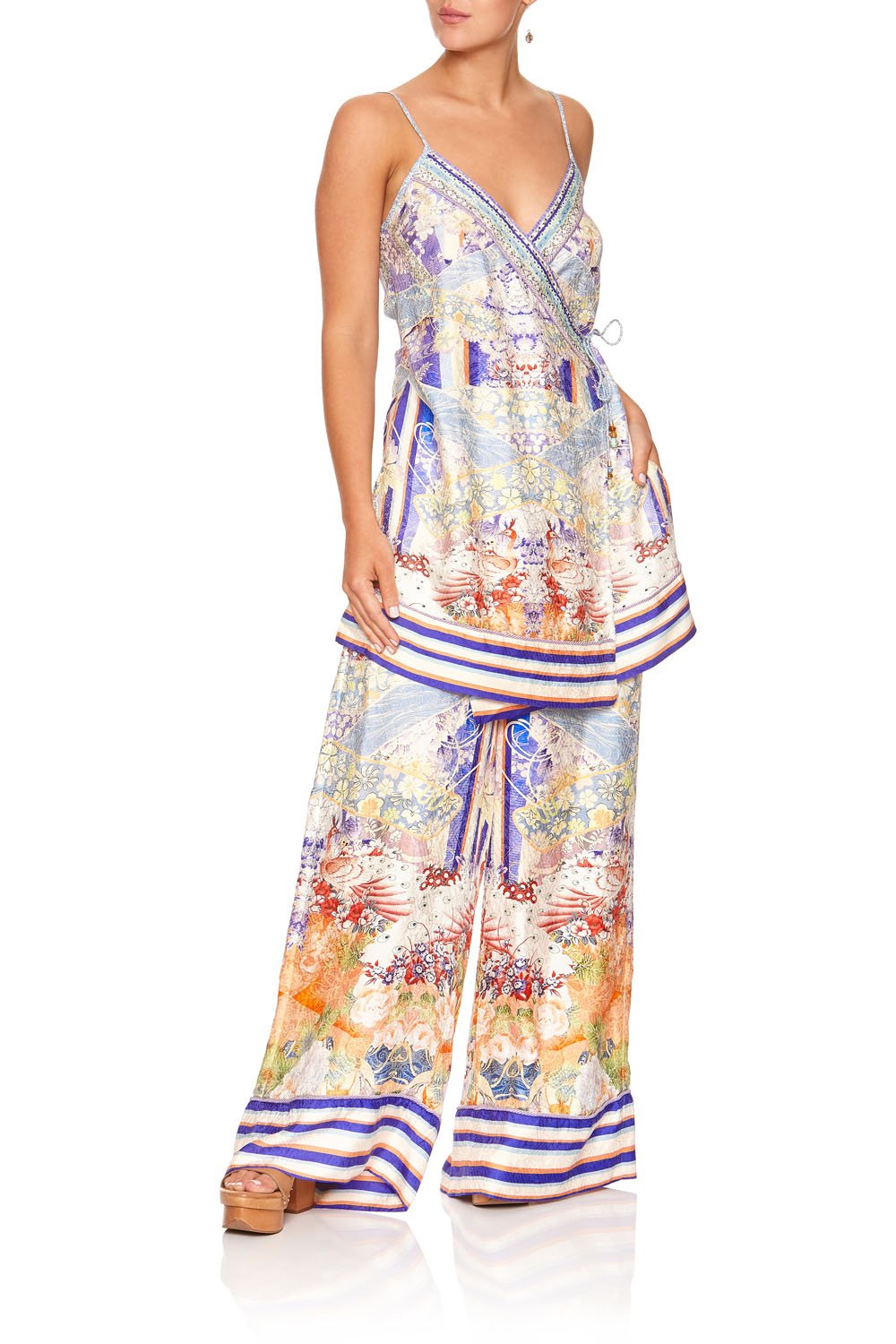 WRAP TUNIC TOP GIRL IN THE KIMONO