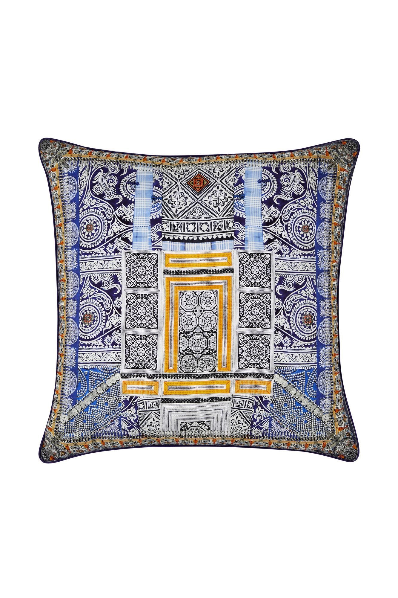 LARGE SQUARE CUSHION GIRL NEXT DOOR main image 1