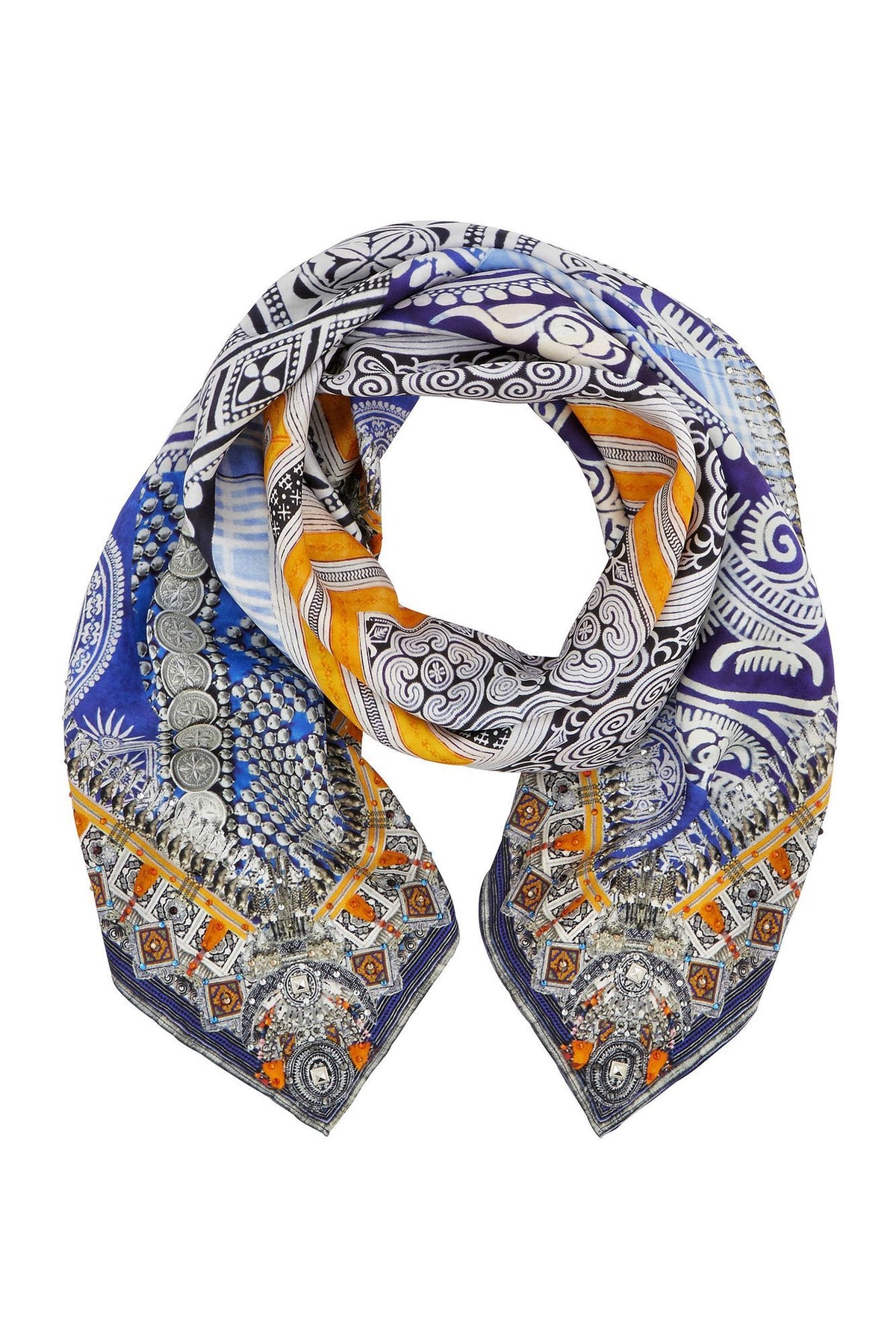 DRESS UP BOX LARGE SQUARE SCARF