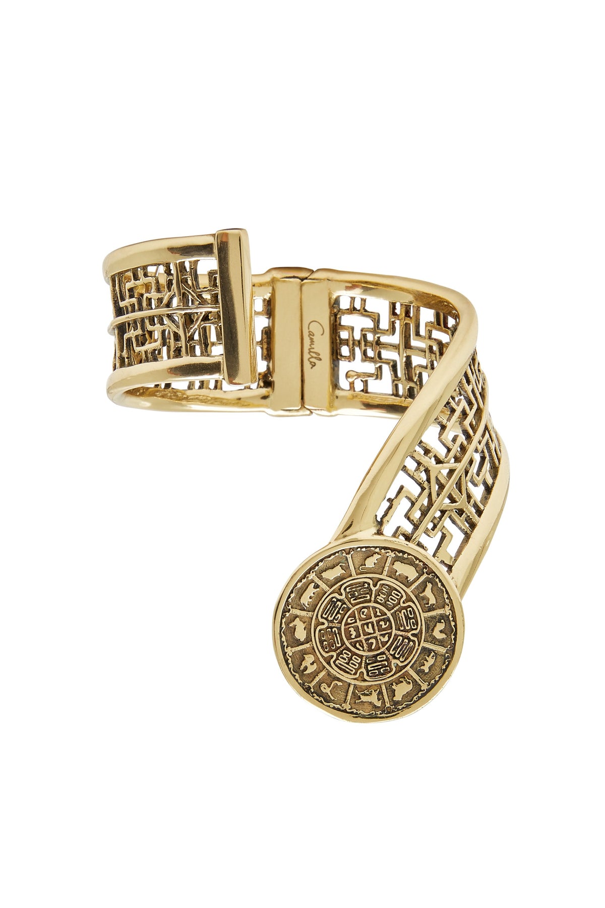 DYNASTY DAYS CURVED DISK CUFF