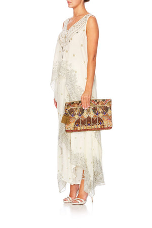 ECHOES OF ENCHANTMENT LARGE CANVAS CLUTCH