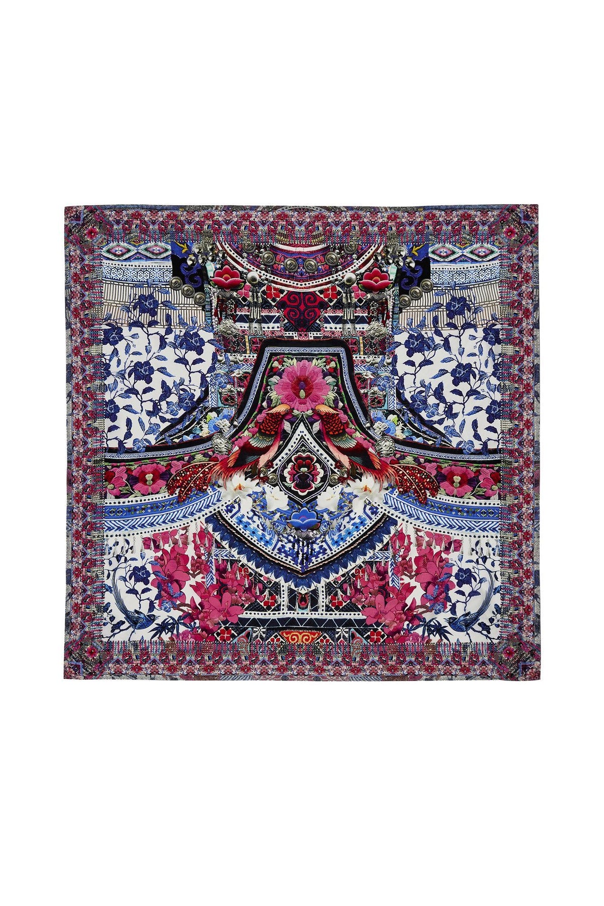 FROM KAILI WITH LOVE LARGE SQUARE SCARF