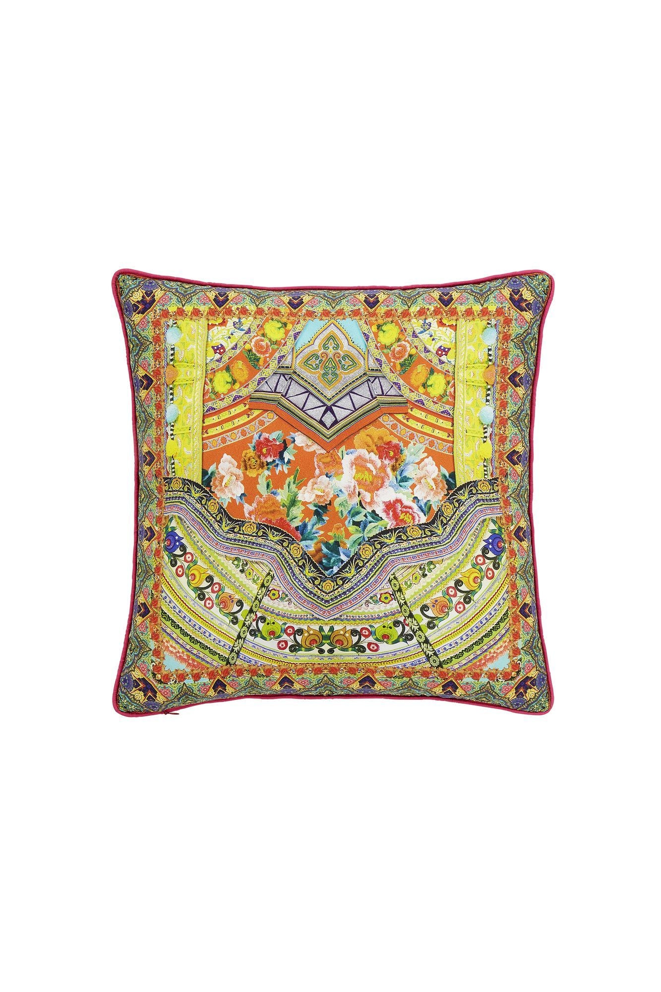 SMALL SQUARE CUSHION IN THE HILLS OF TUSCANY main image 0