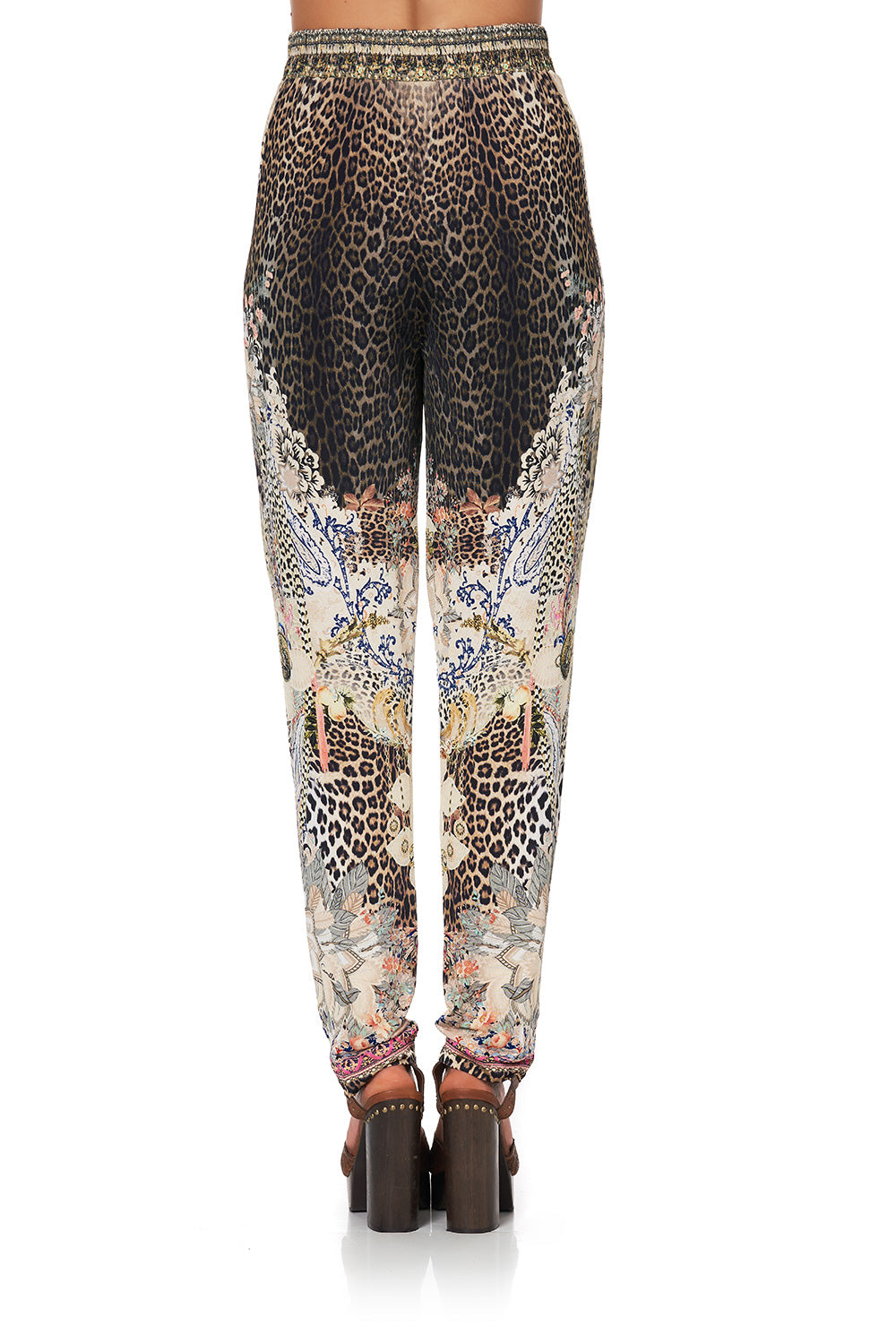 HAREM PANTS WITH FRONT PLEATS FOREVER FOREVER