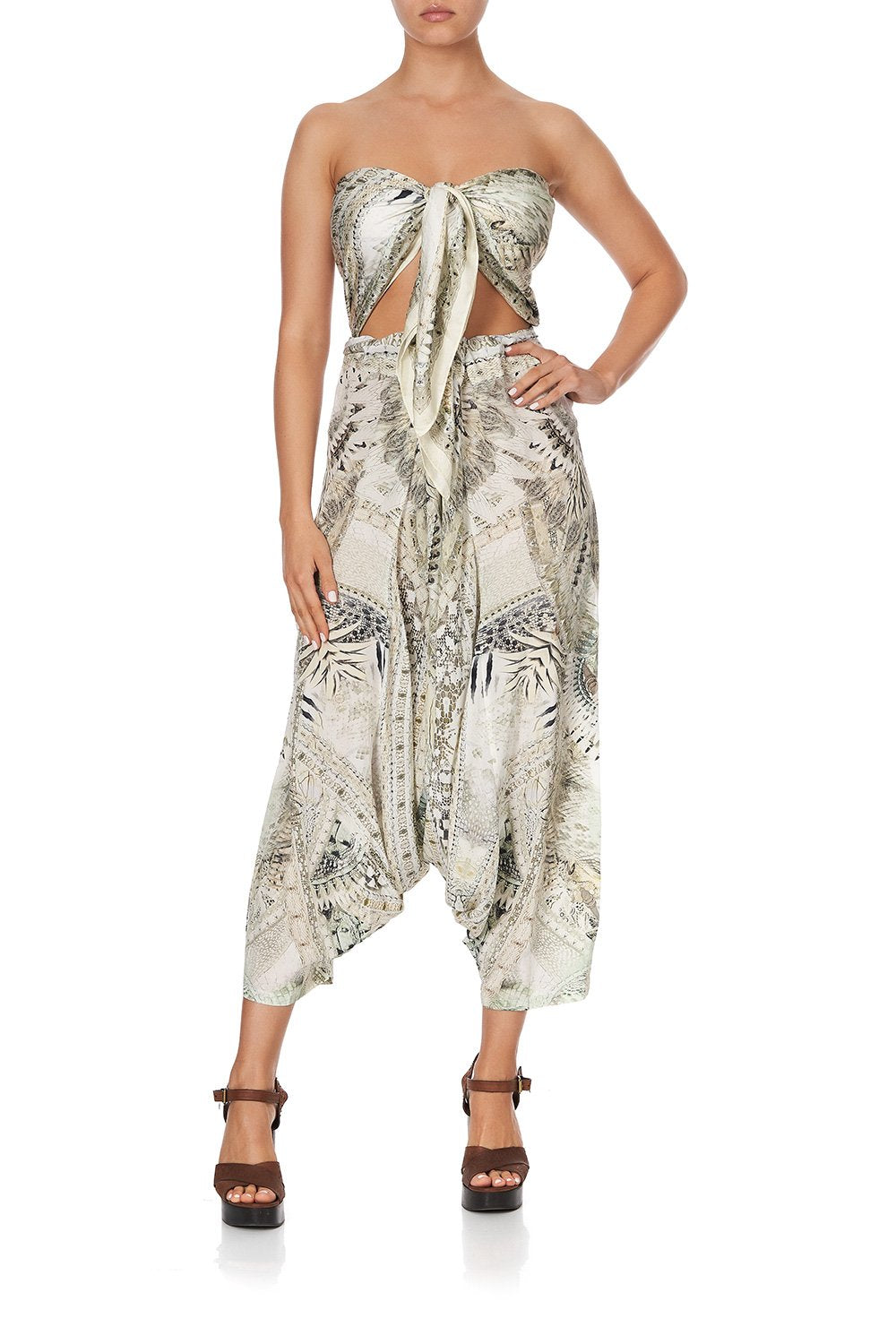 LARGE SQUARE SCARF DAINTREE DREAMING