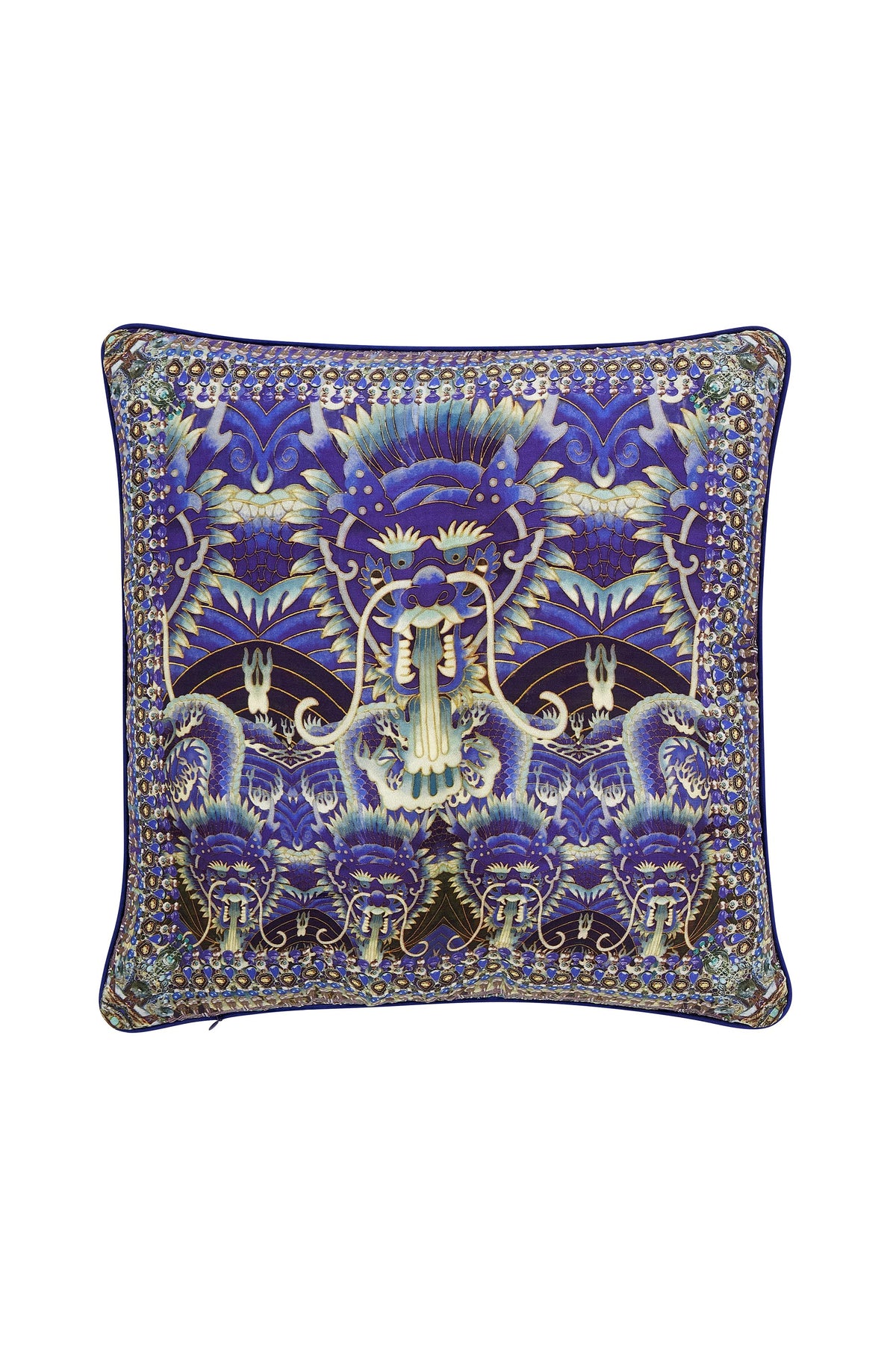 WHATS YOUR POISON LARGE SQUARE CUSHION