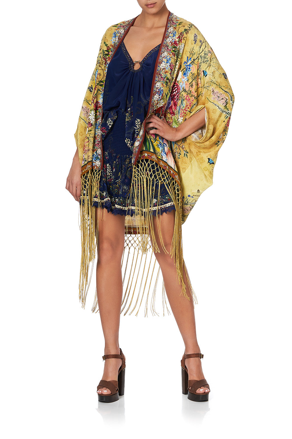 TIE FRONT CAPE AMONG THE GUMTREES