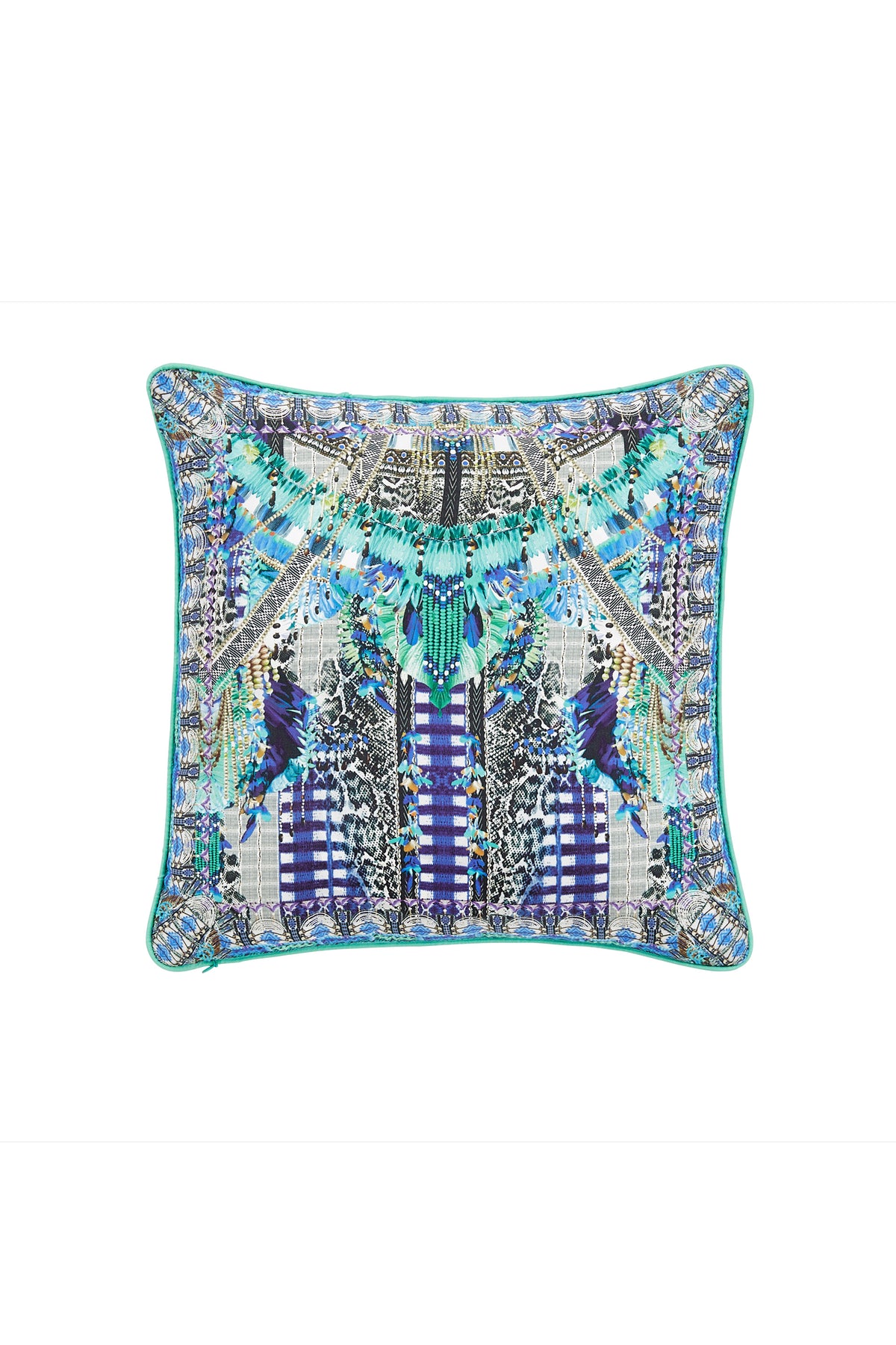 LEAVE ME WILD SMALL SQUARE CUSHION