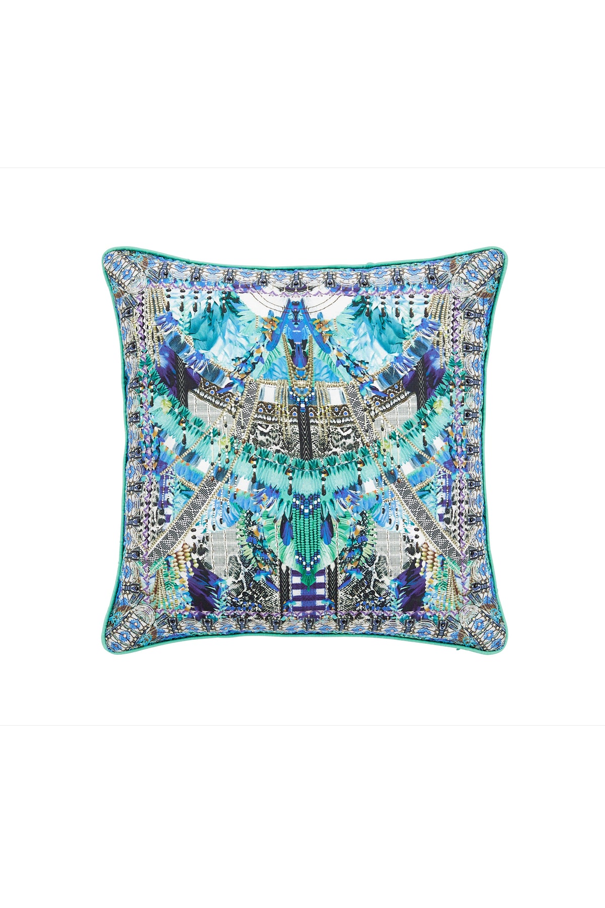 LEAVE ME WILD SMALL SQUARE CUSHION