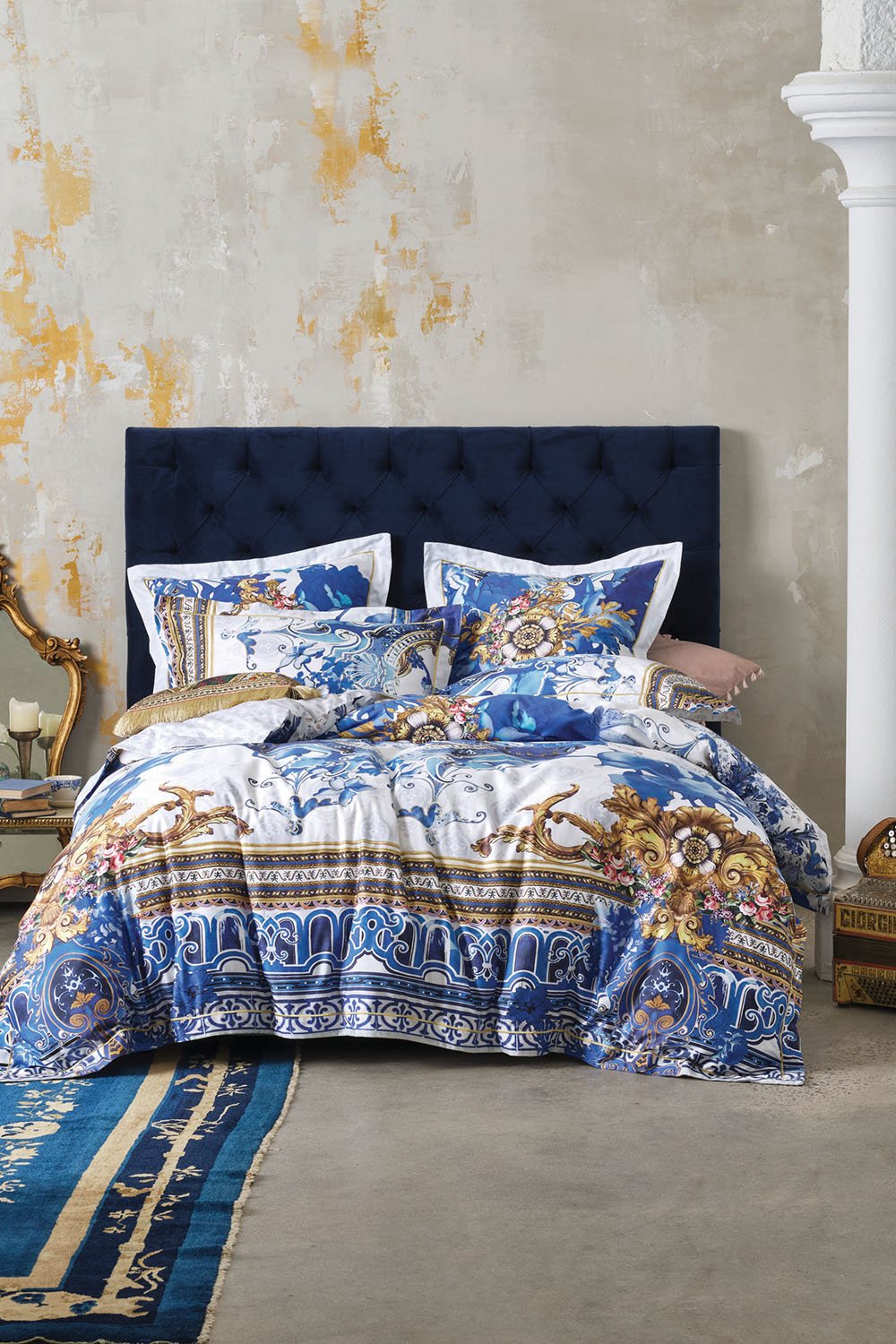 QUEEN BED QUILT COVER SET SAINT GERMAINE