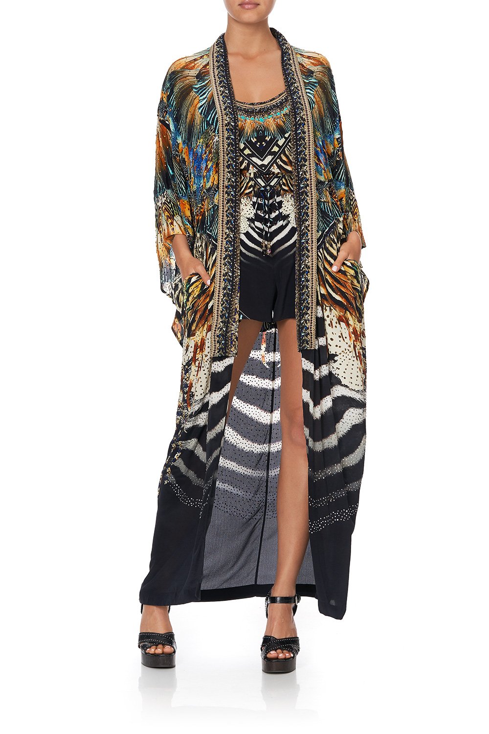 KIMONO COAT LOST PARADISE