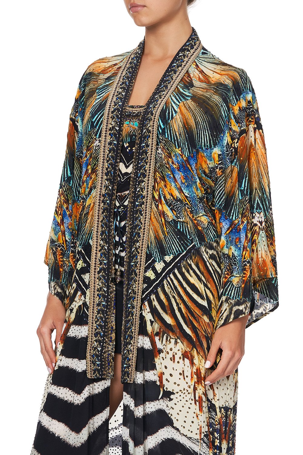 KIMONO COAT LOST PARADISE