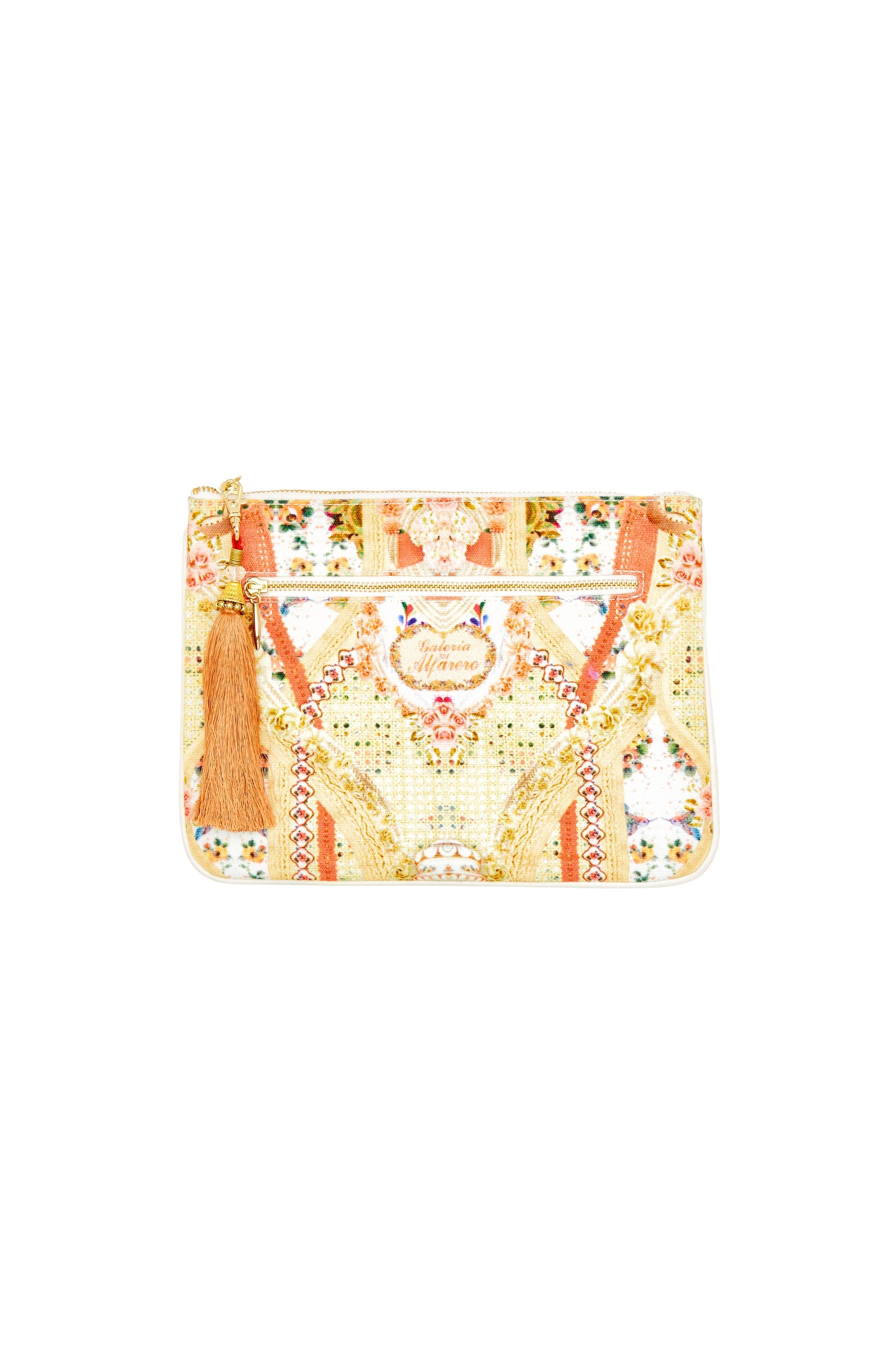 MY SUMMER LOVE SMALL CANVAS CLUTCH