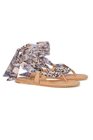 FABRIC TIE SANDAL MELLOW MUSE – CAMILLA