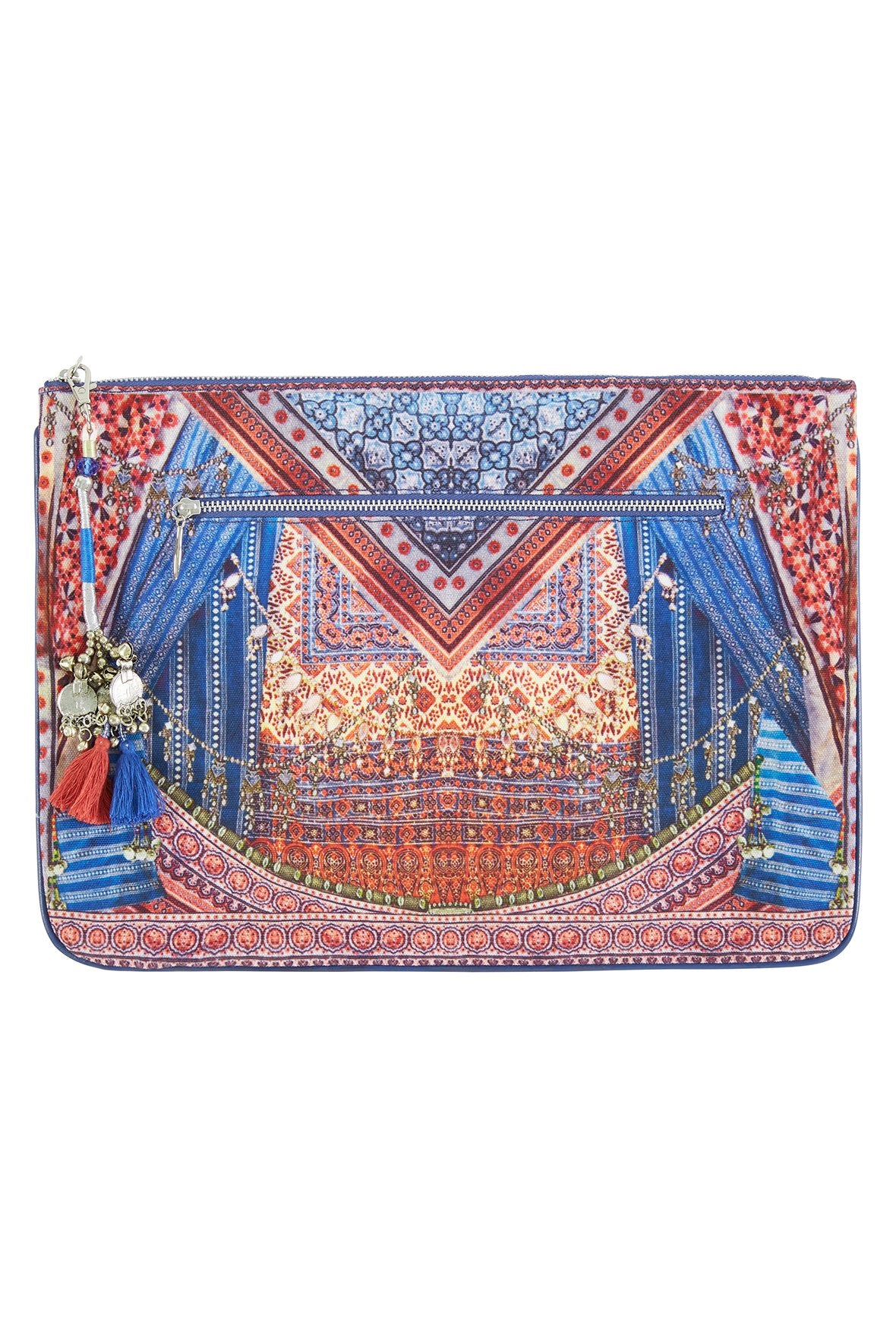 OVERNIGHT BAG LARGE CANVAS CLUTCH