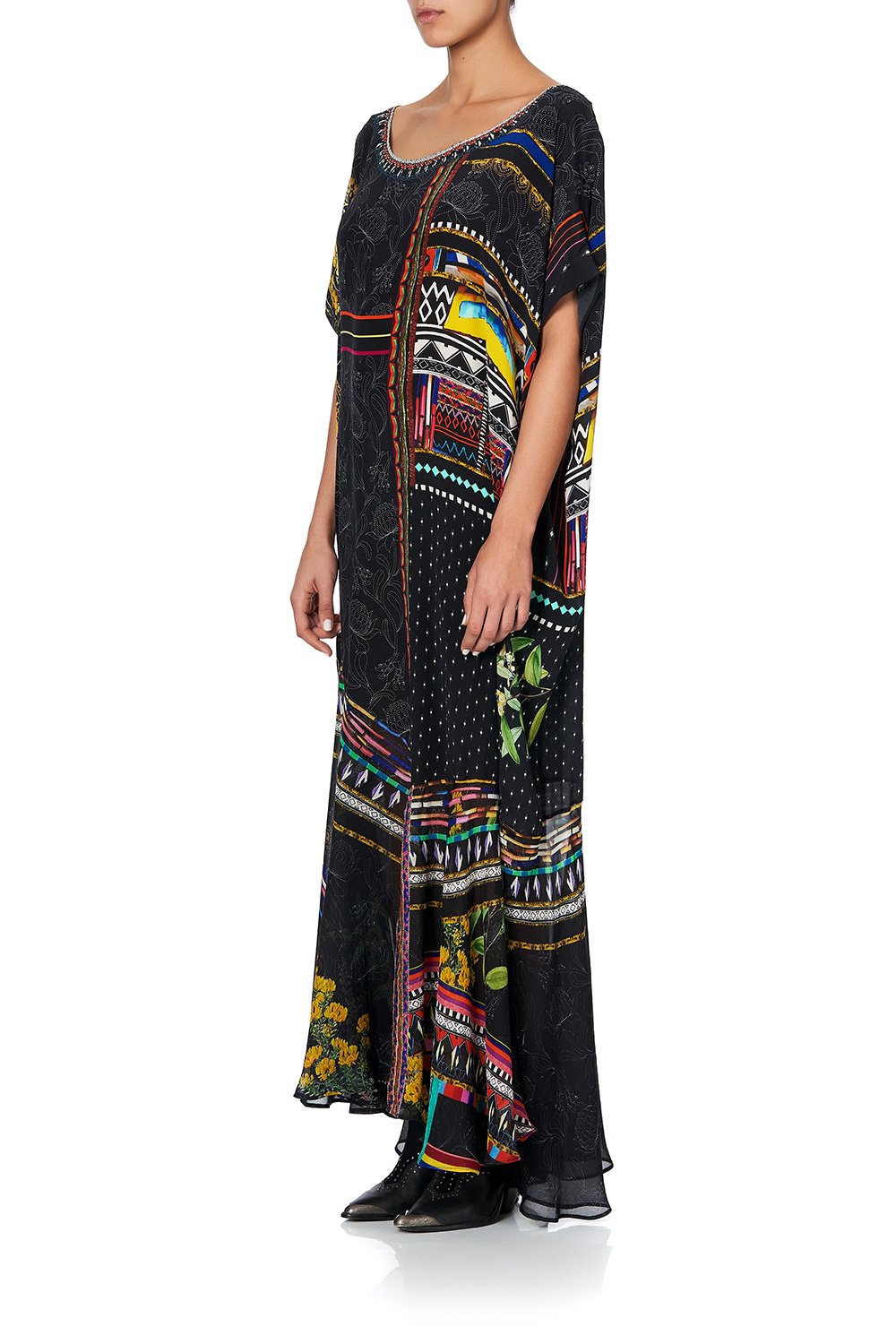 PANELLED HEM KAFTAN BLACKHEATH BETTY