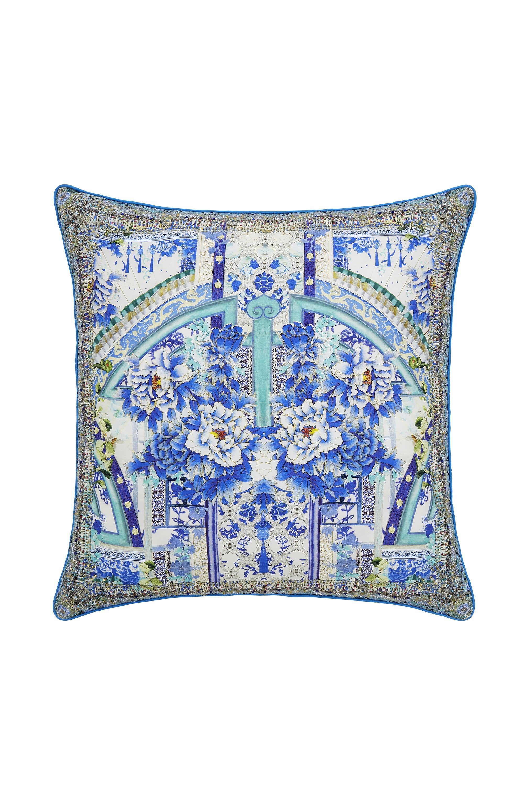 LARGE SQUARE CUSHION TALES OF TATIANA main image 1