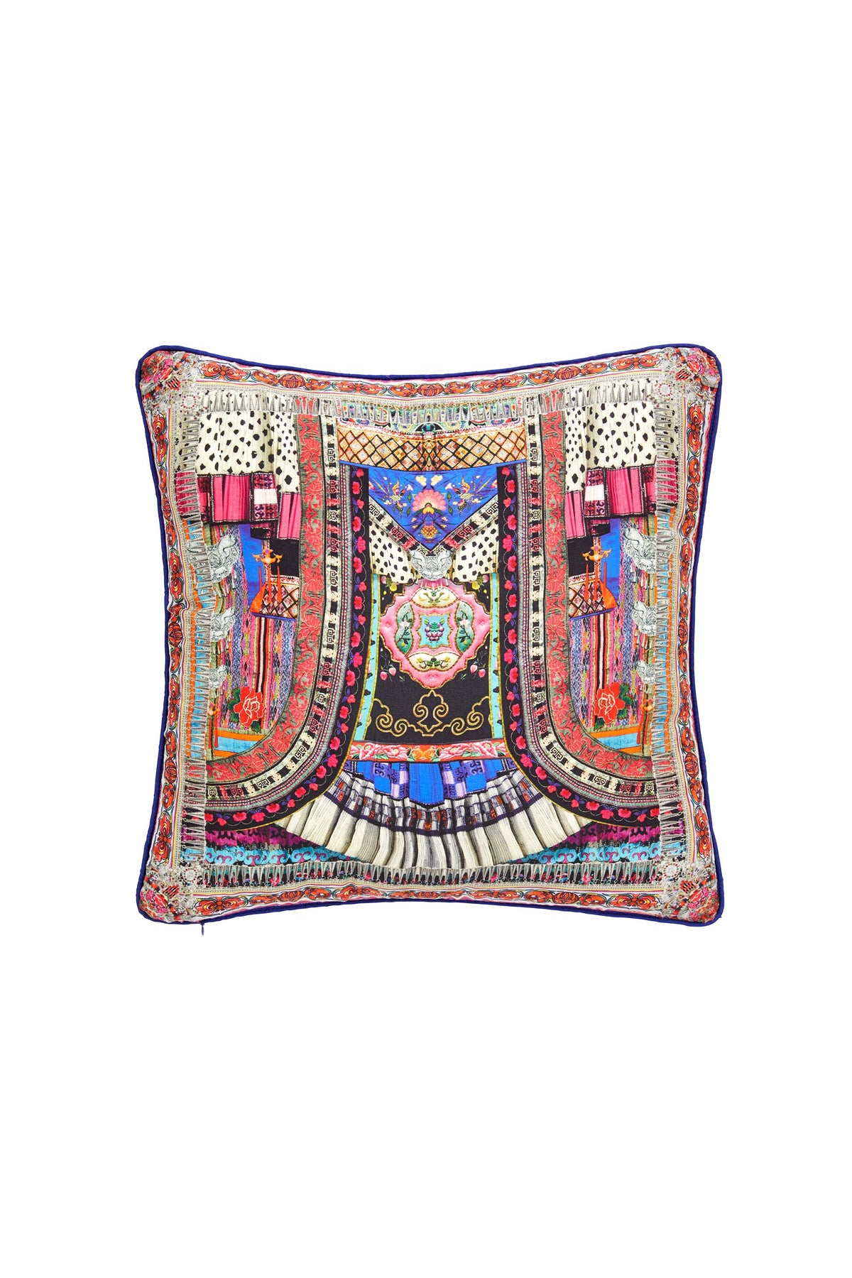 PRETTY PRECESSION SMALL SQUARE CUSHION