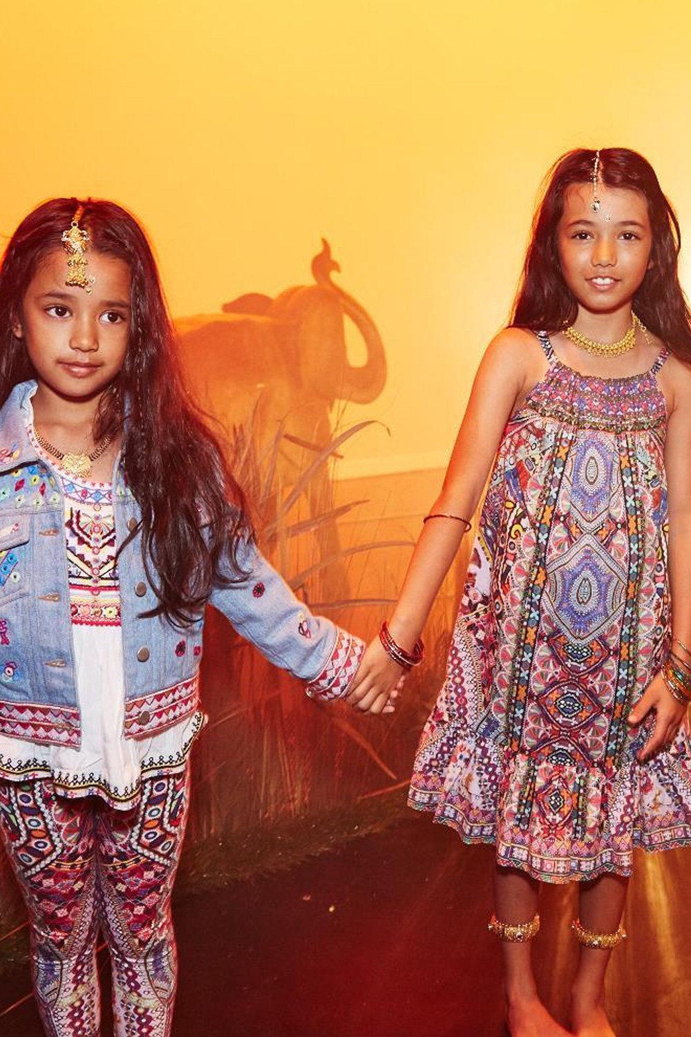 KALBELIA QUEEN KIDS DENIM JACKET